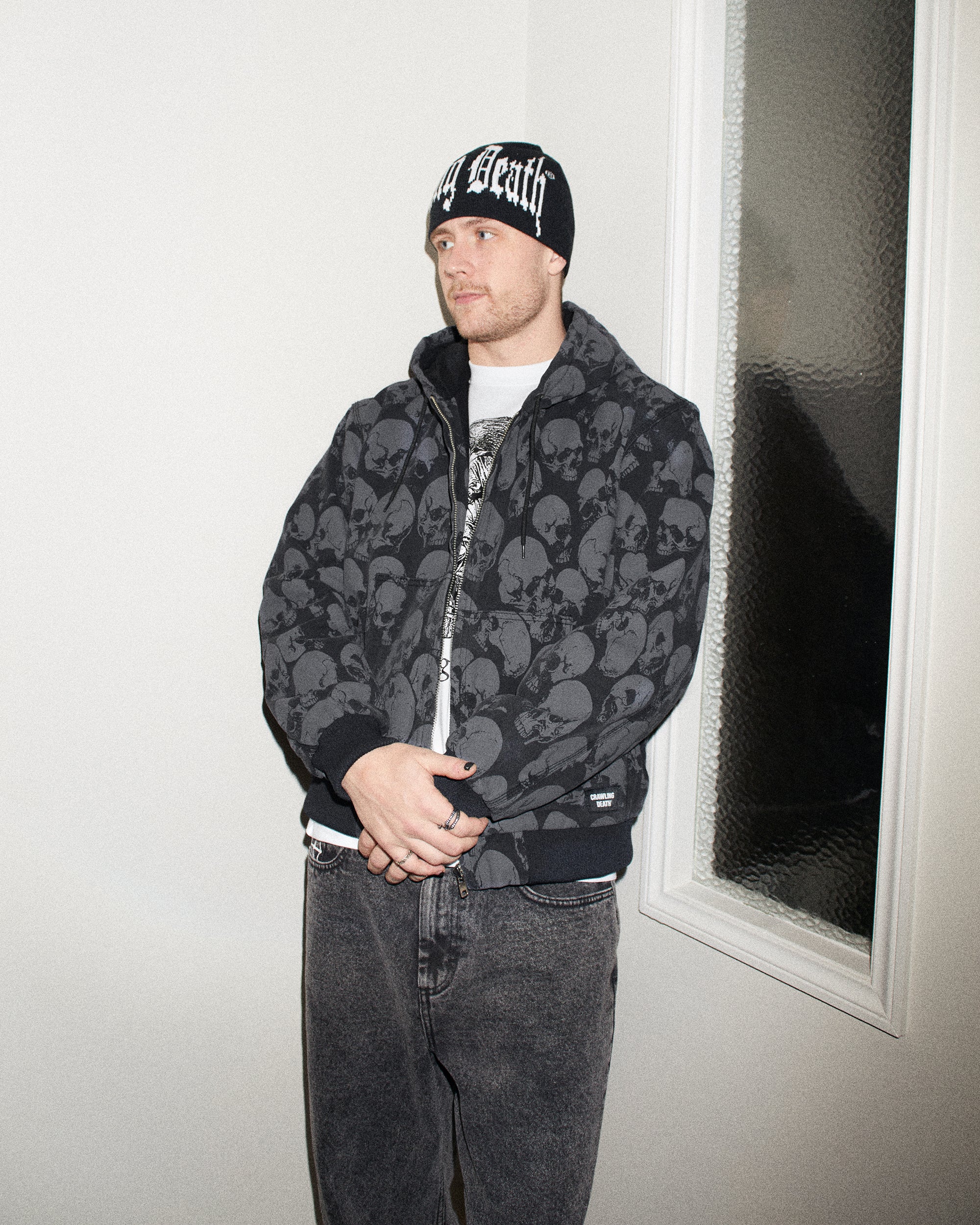 Skull Pile Canvas Jacket