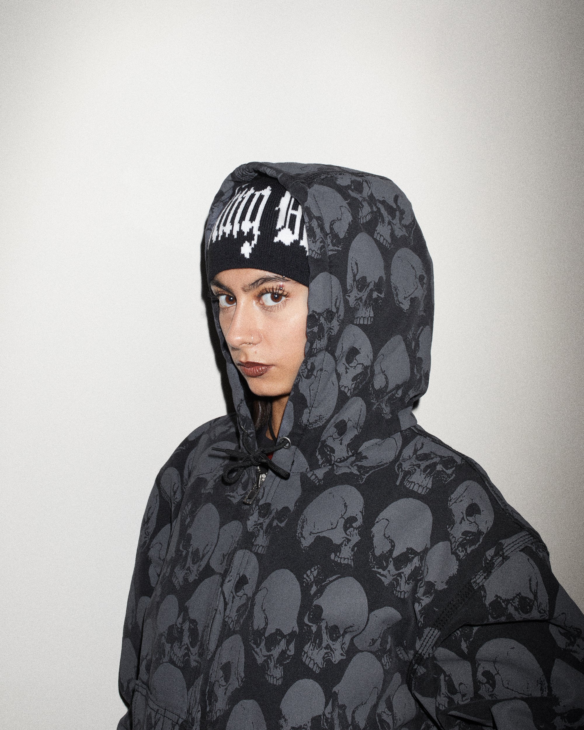 Skull Pile Canvas Jacket