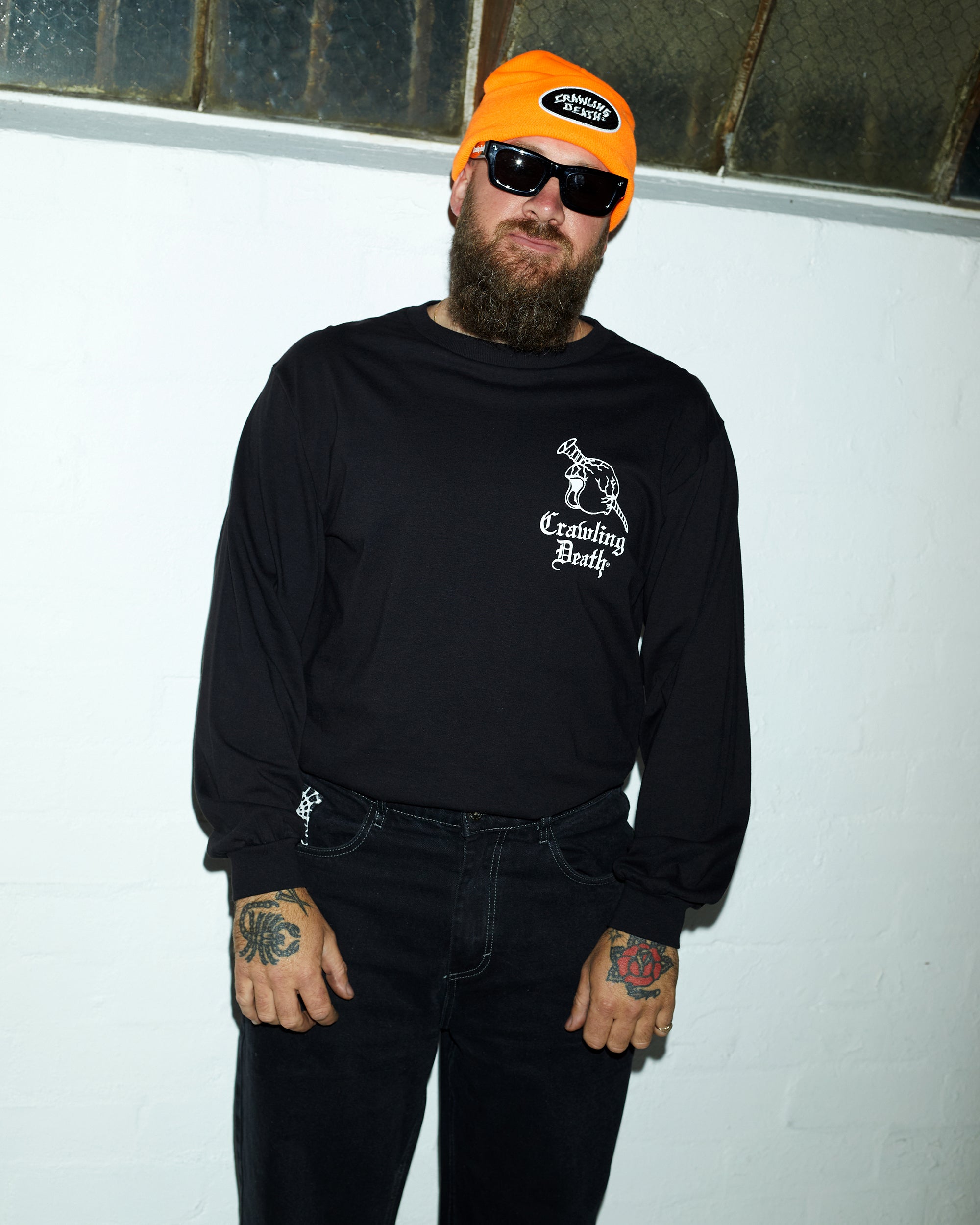 Helmet Screw Longsleeve | Black