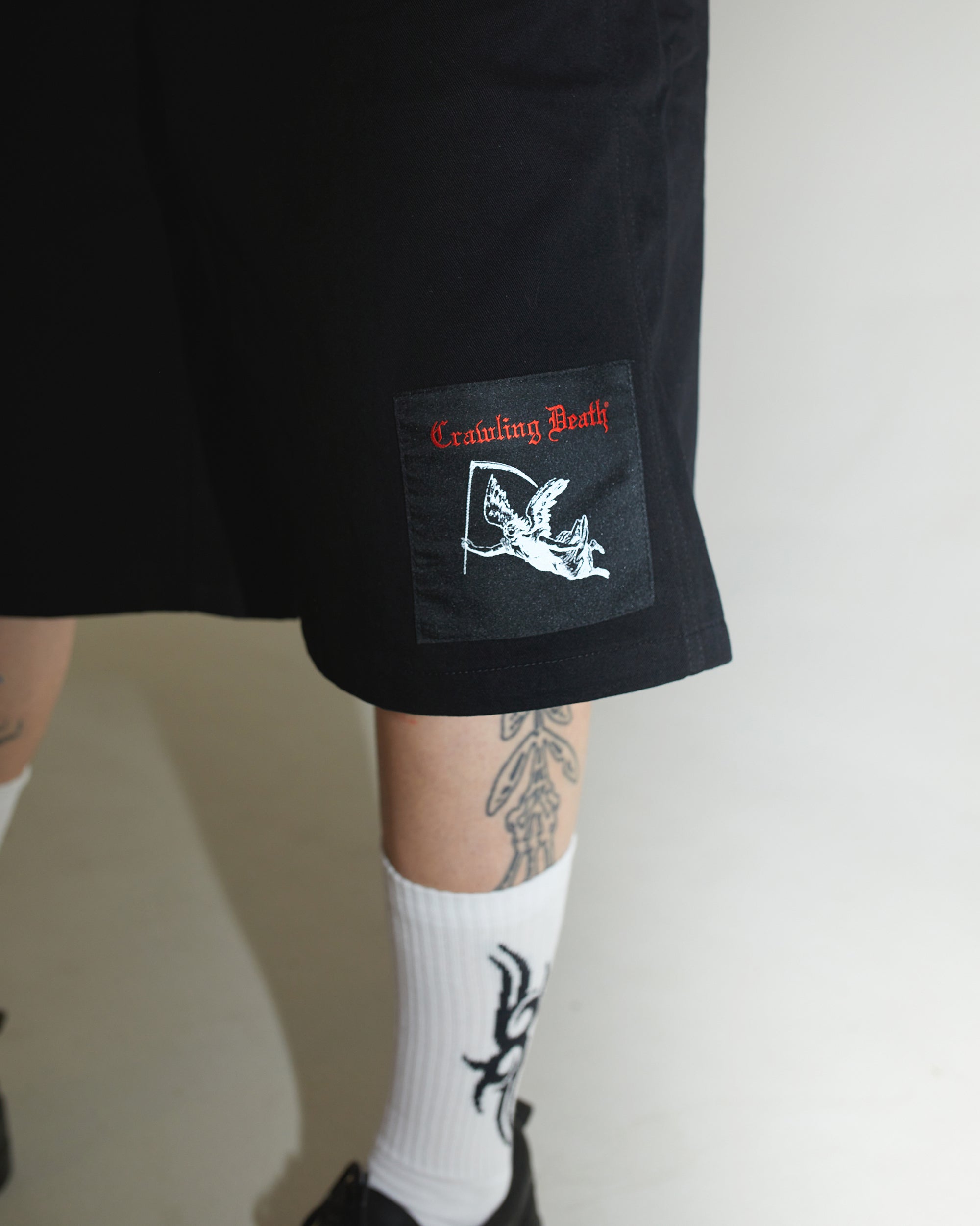 Death Angel Shorts | Black