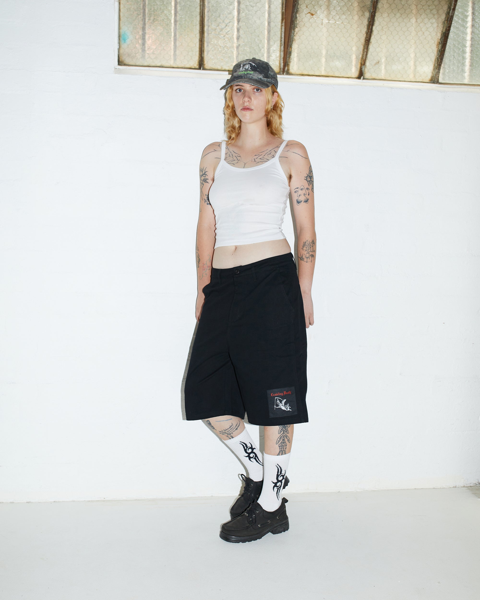 Death Angel Shorts | Black