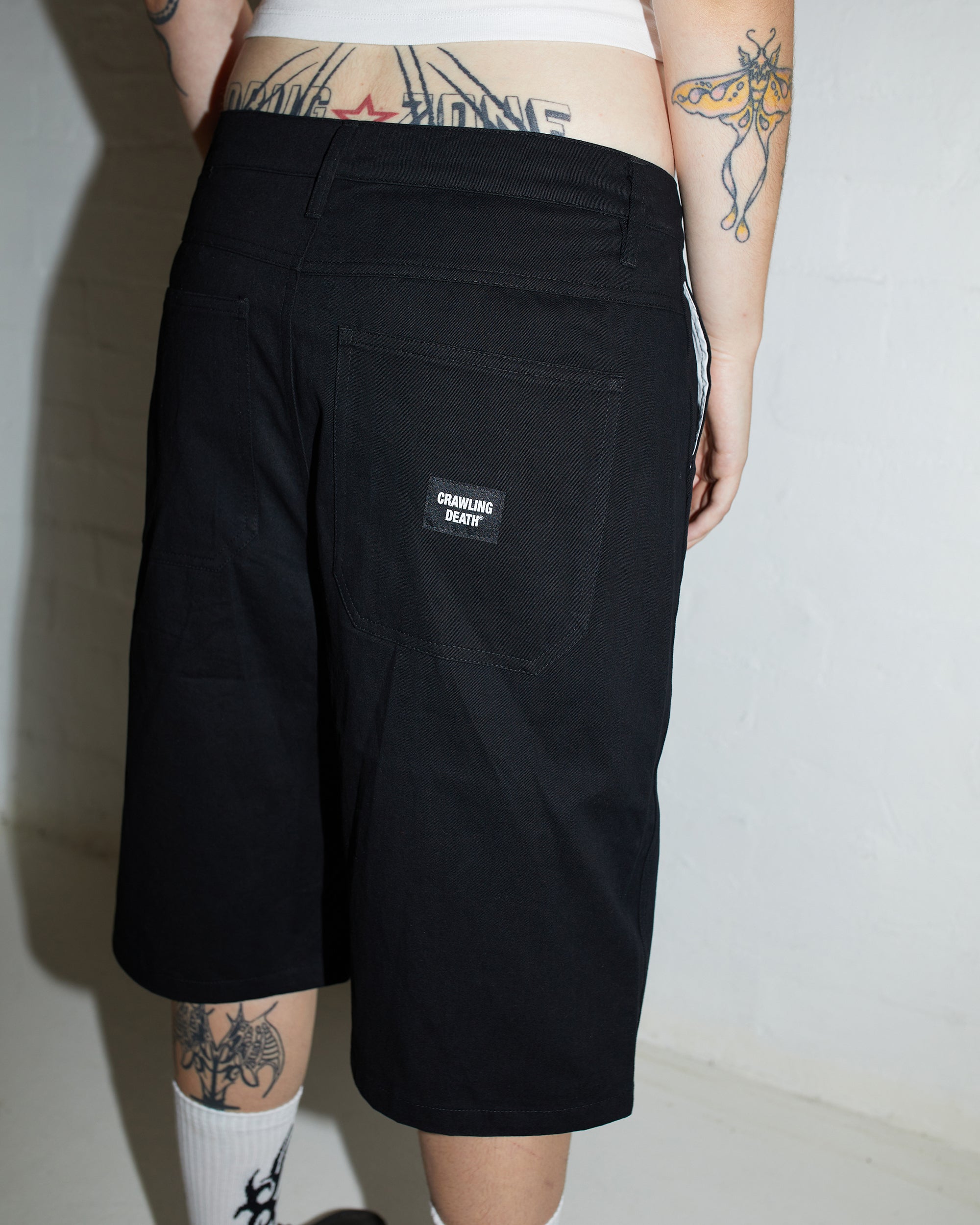 Death Angel Shorts | Black