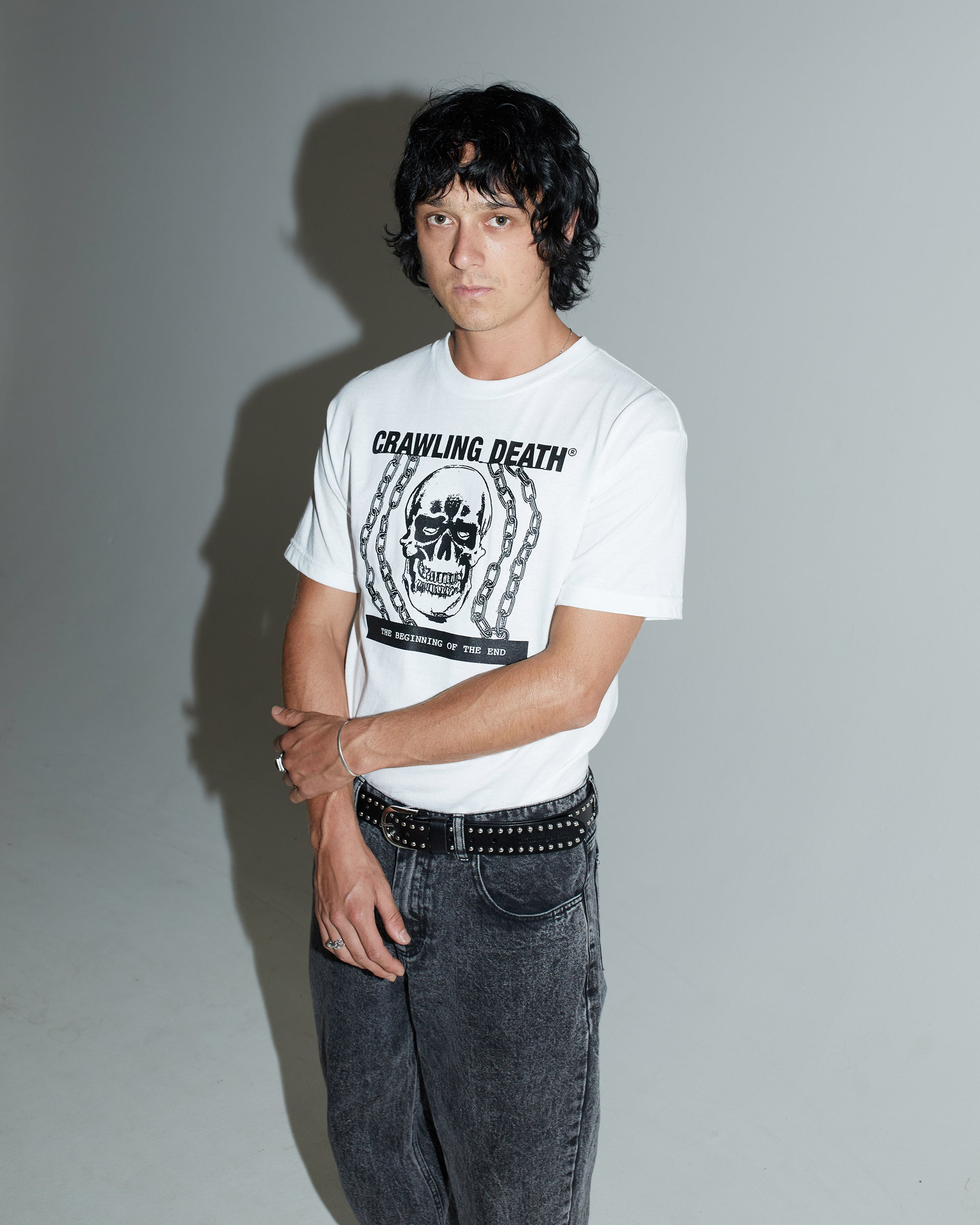 Beginning Of The End T-Shirt | White