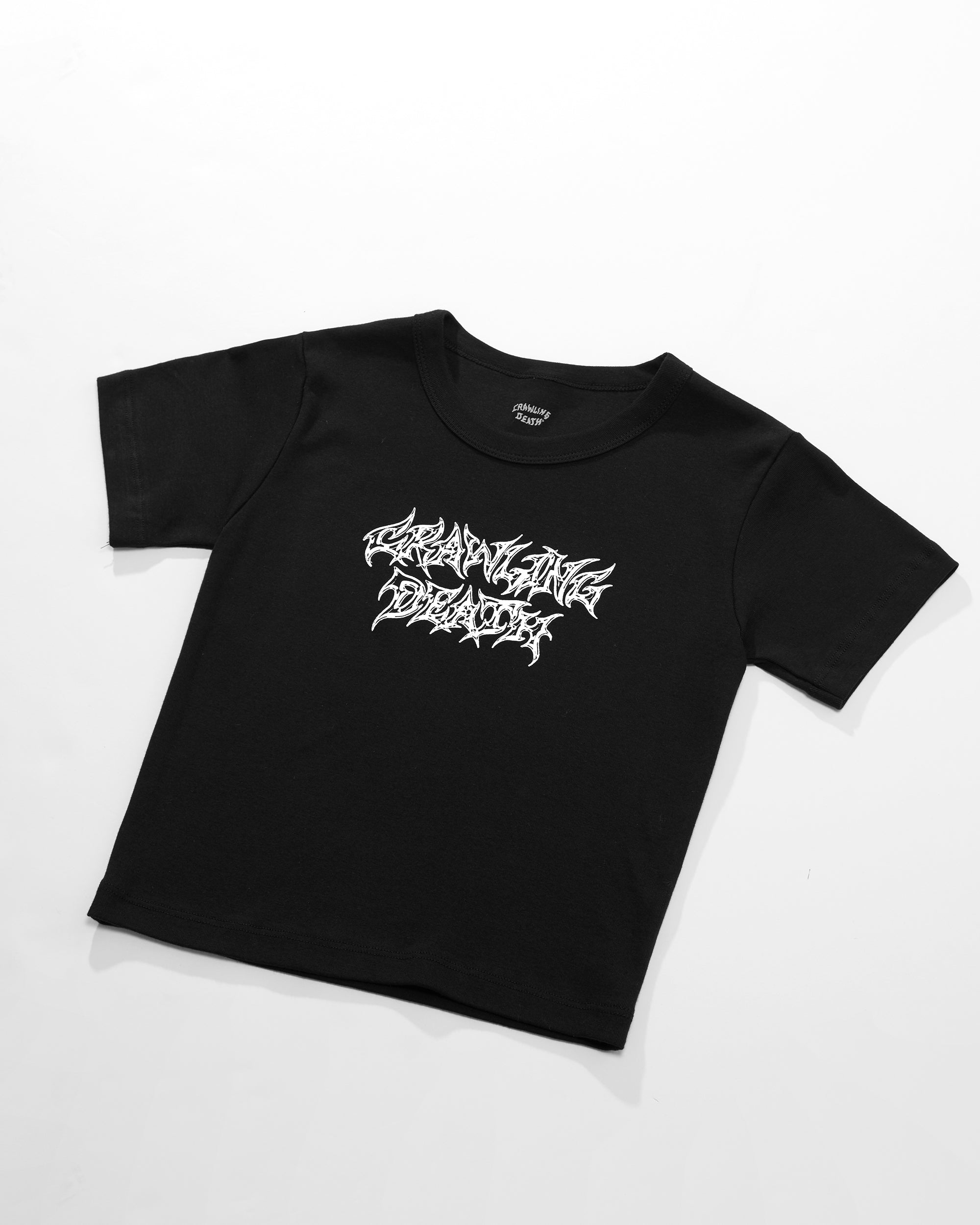 Metal Blade Baby Tee | Black