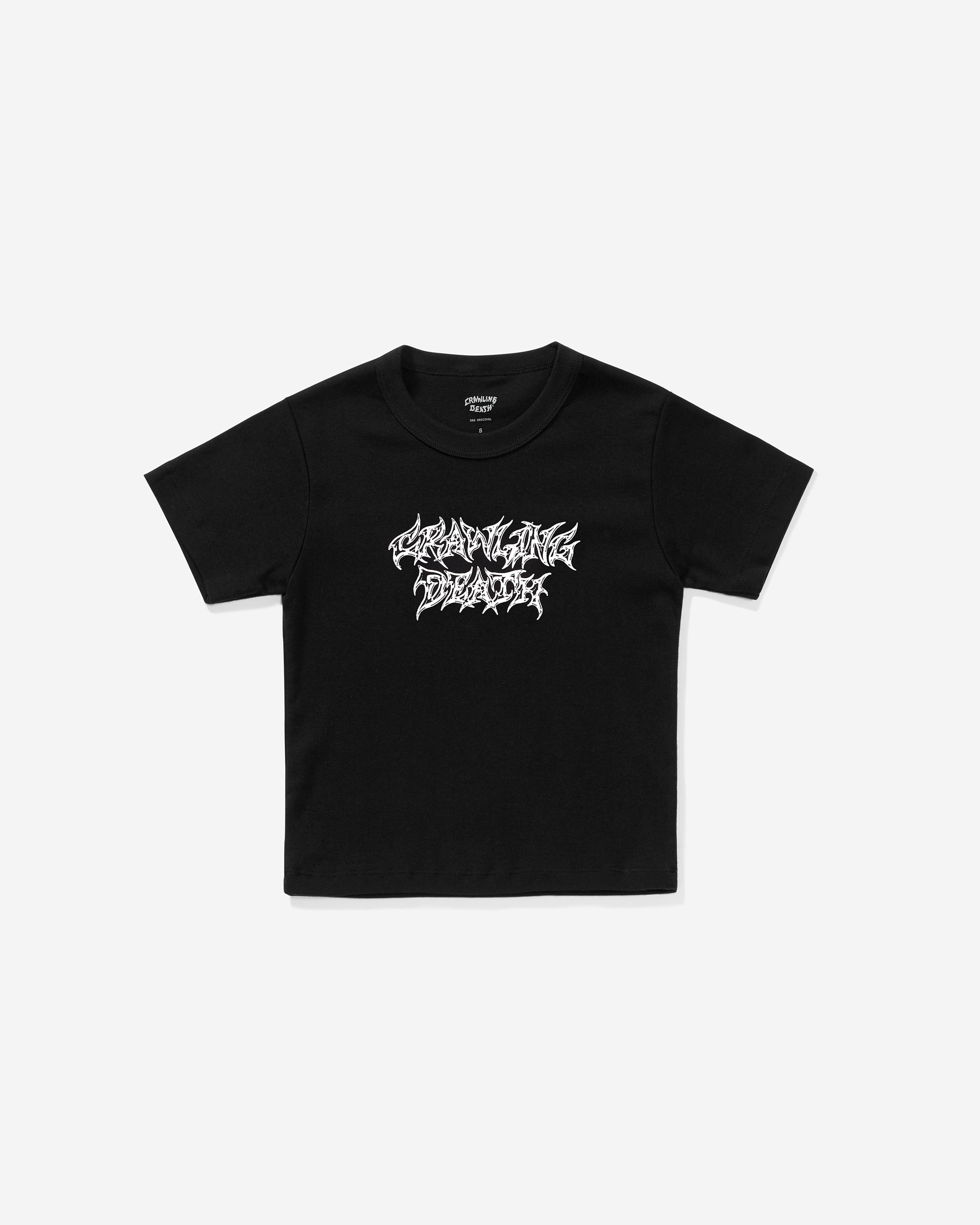 Metal Blade Baby Tee | Black
