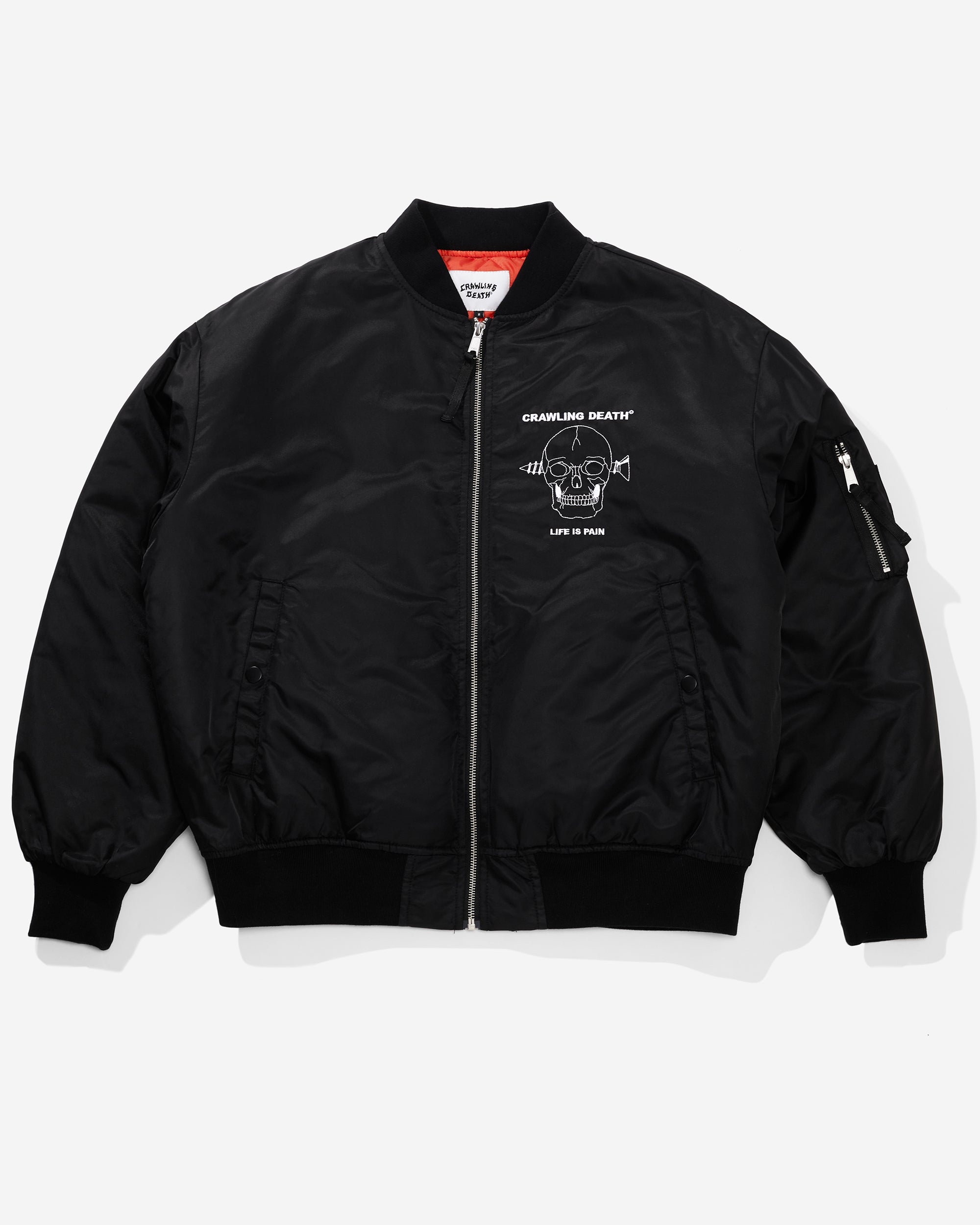 Screw Skull Bomber Jacket
