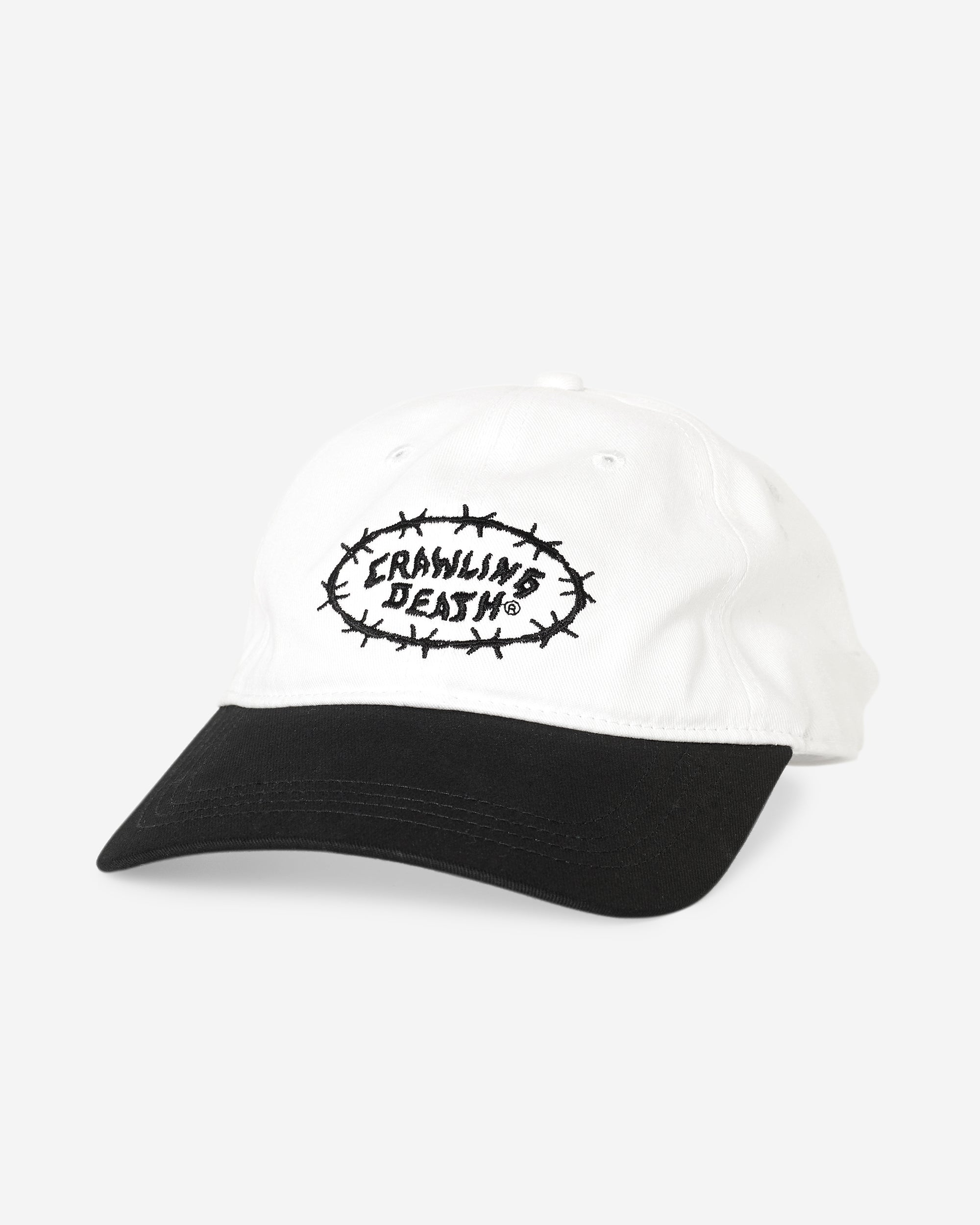 Barbed Logo Cap | Black White