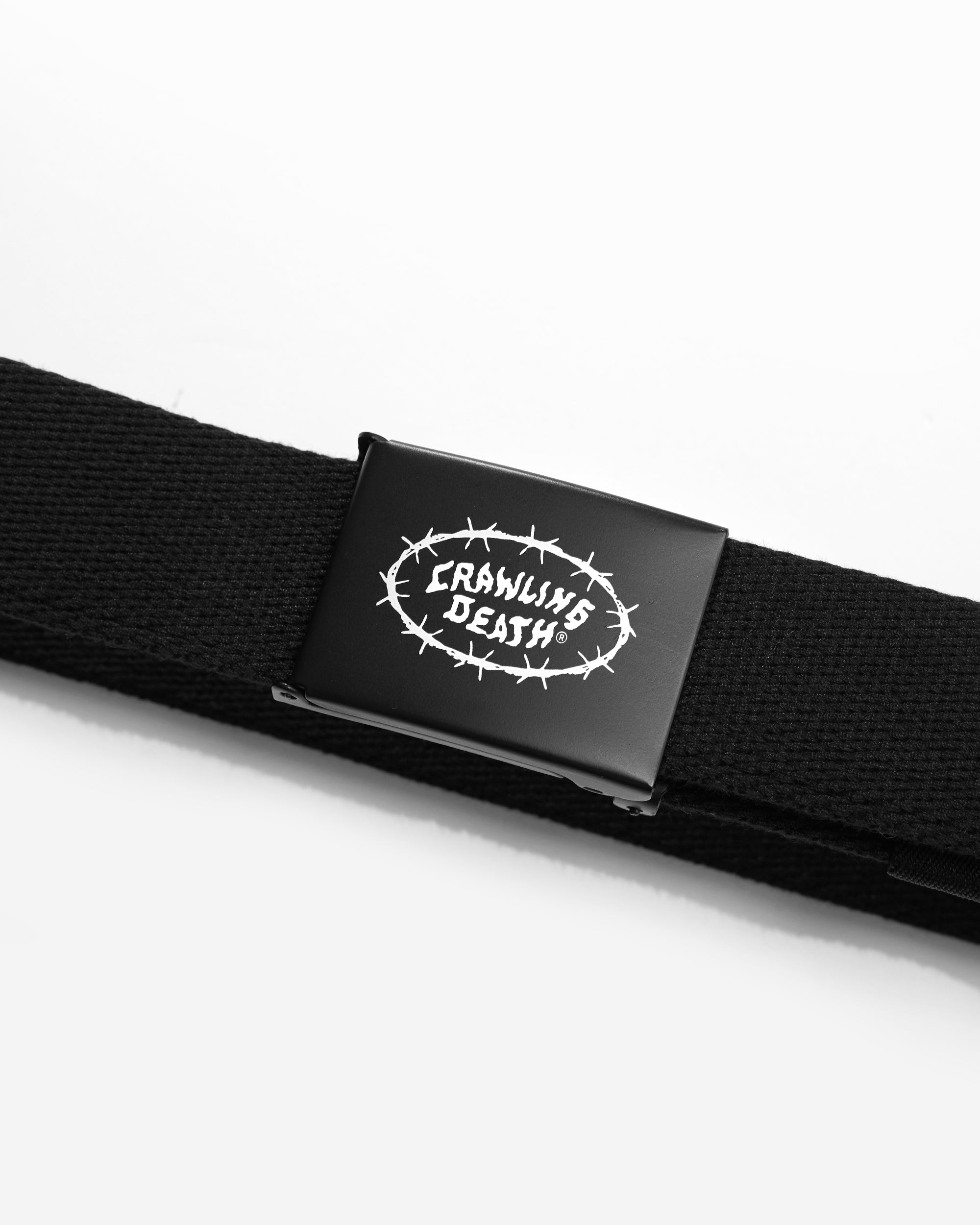 Barbed Logo Belt | Black