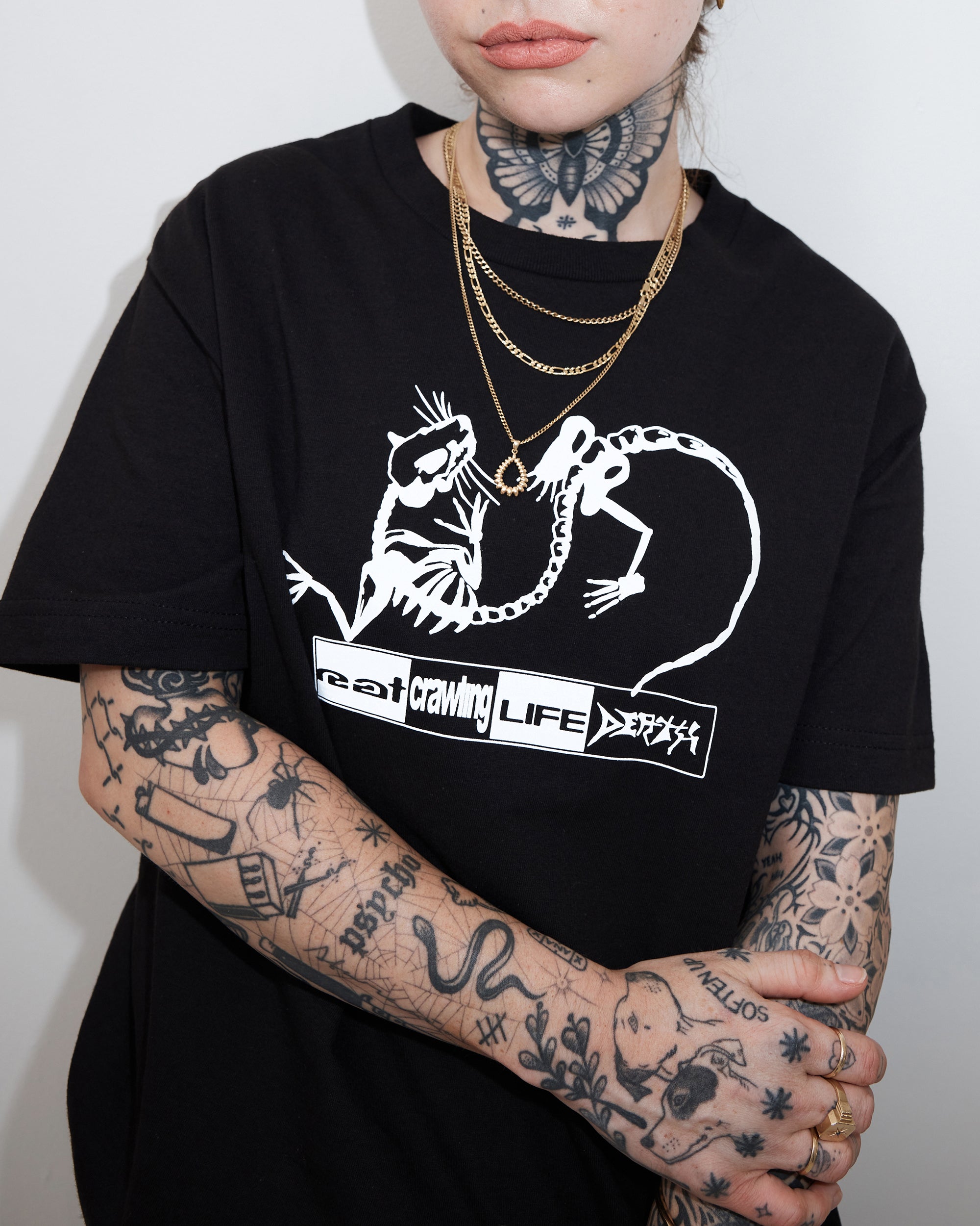 Ratlife Rat T-Shirt | Black