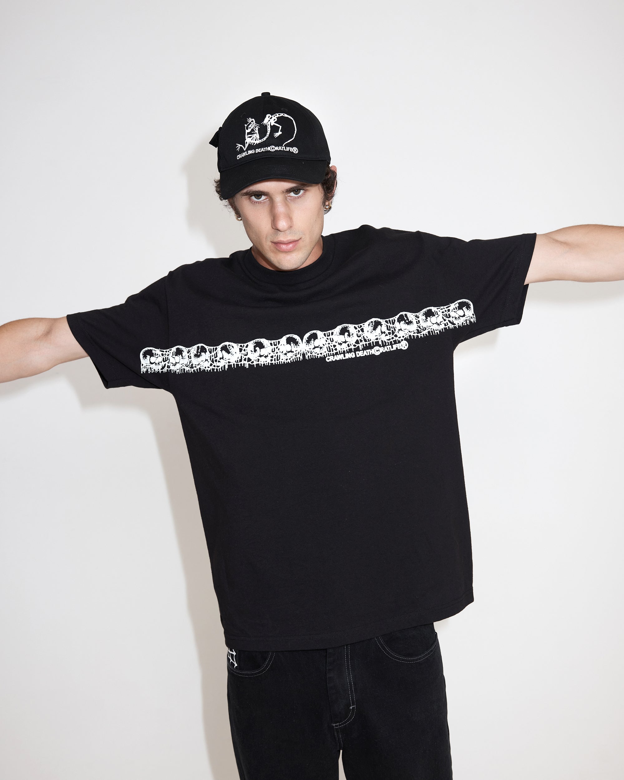 Ratlife Skulls T-Shirt | Black