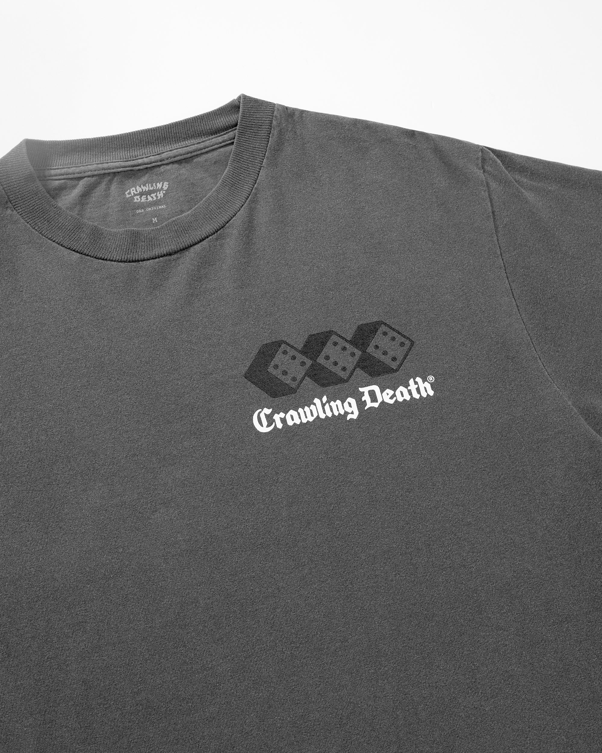 Three Dice T-Shirt | Washed Black