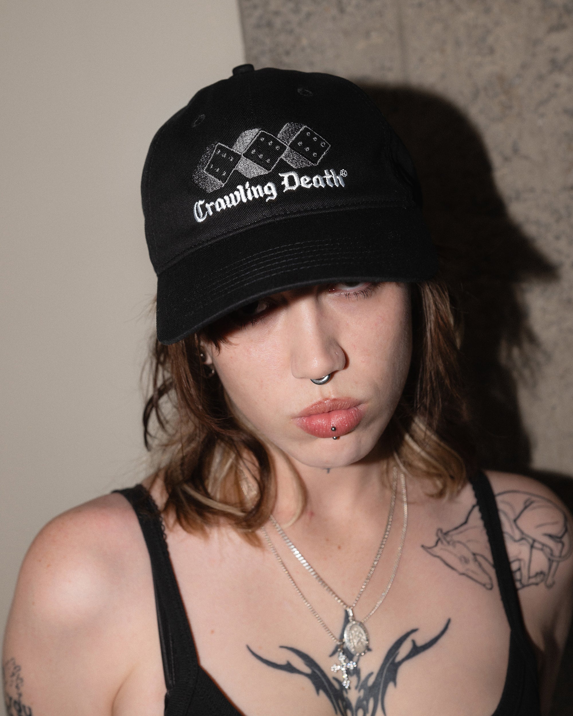 Three Dice Cap | Black