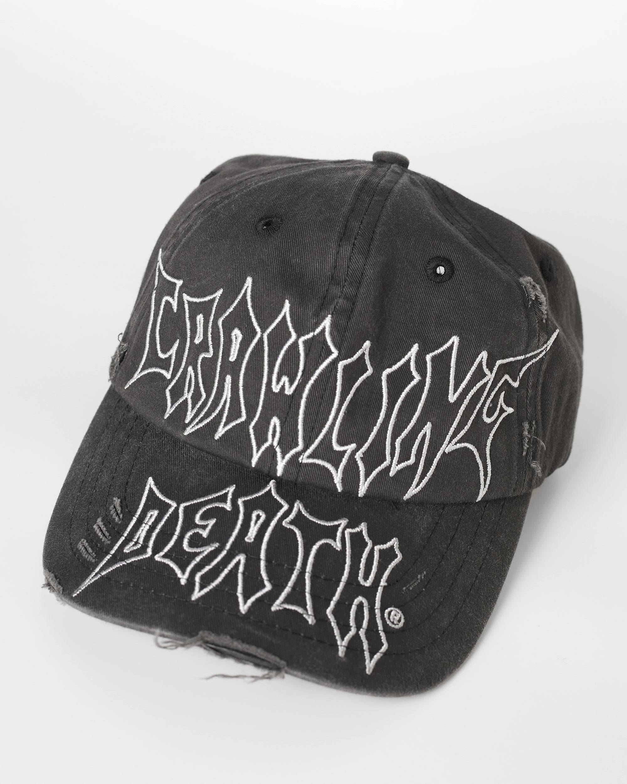 Metal Outline Cap | Distressed
