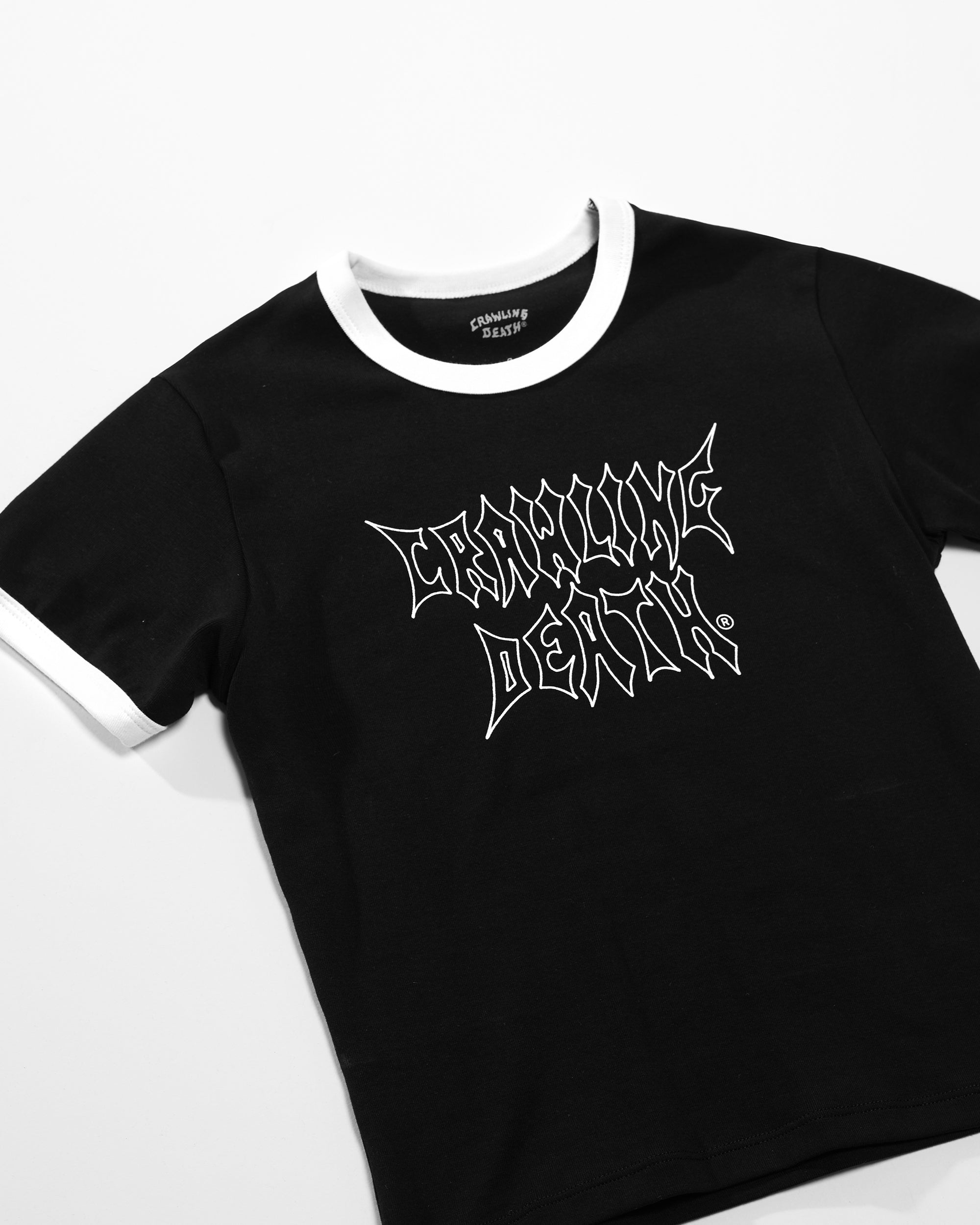 Metal Outline Baby Ringer | Black