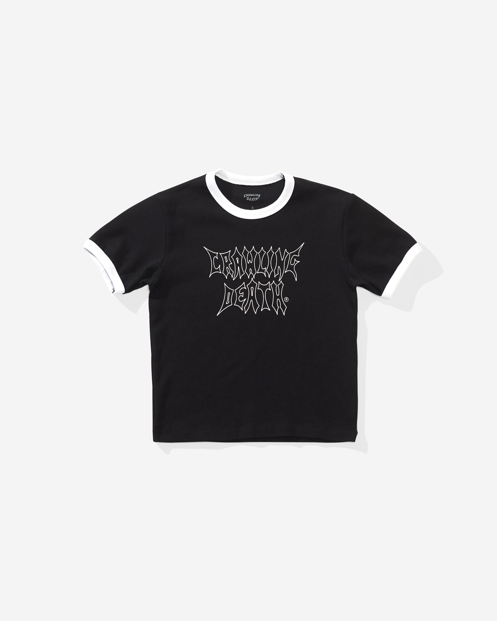 Metal Outline Baby Ringer | Black
