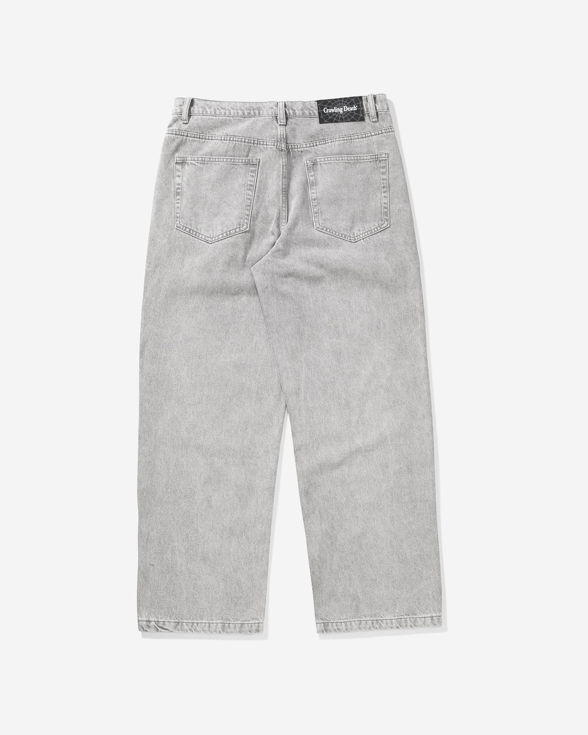 Web Denim Jeans Light Grey