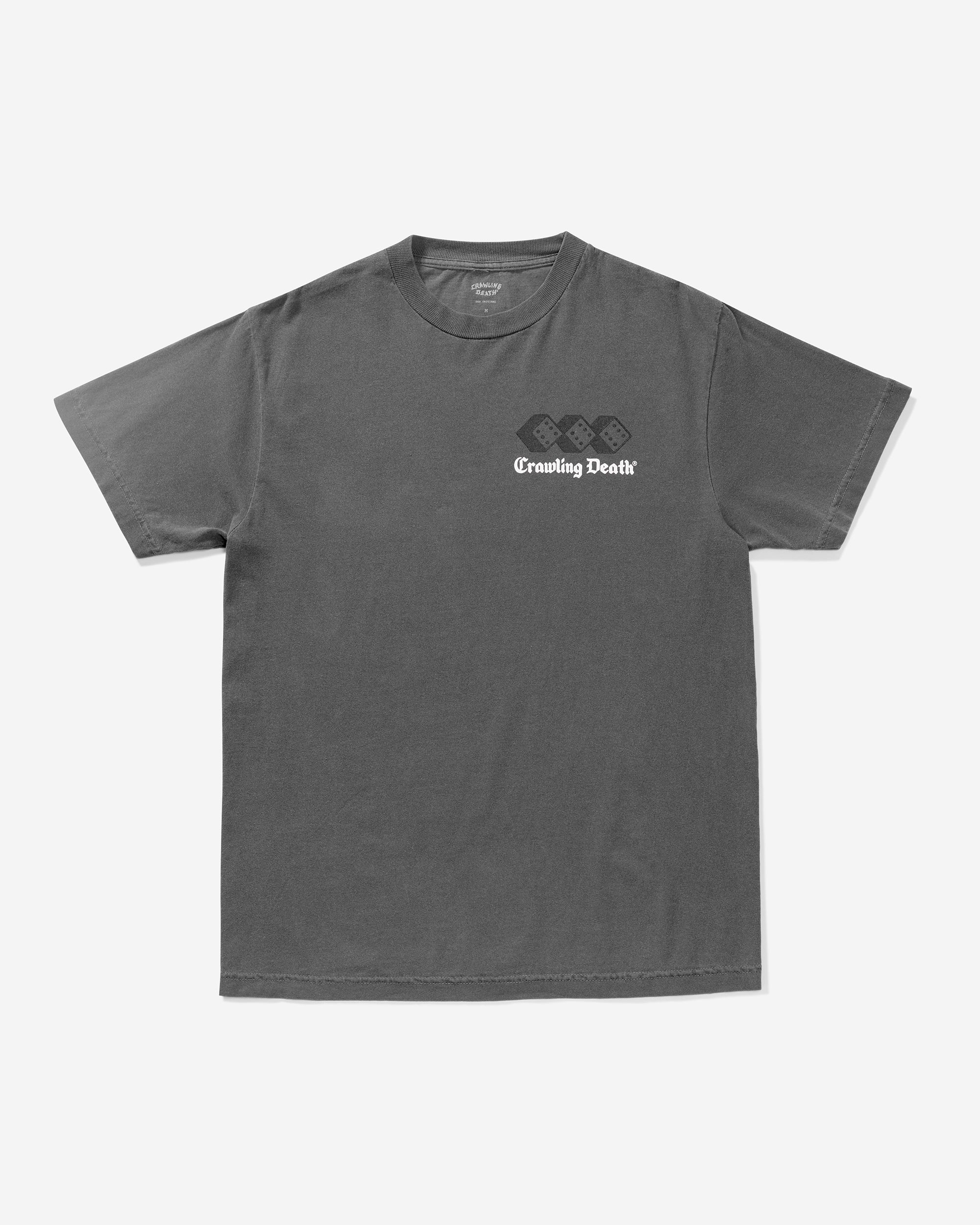 Three Dice T-Shirt | Washed Black