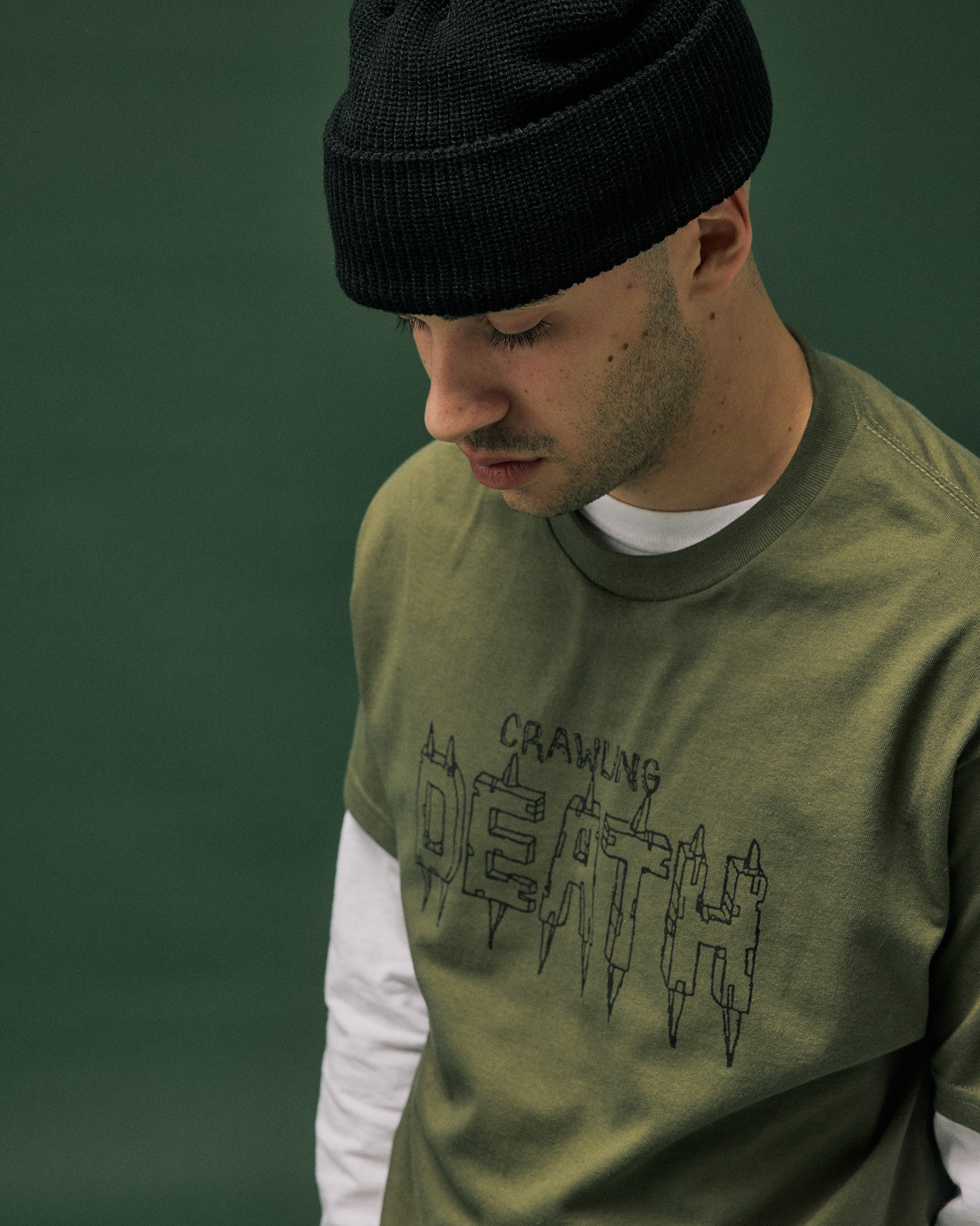Death Spike T-Shirt | Army Green