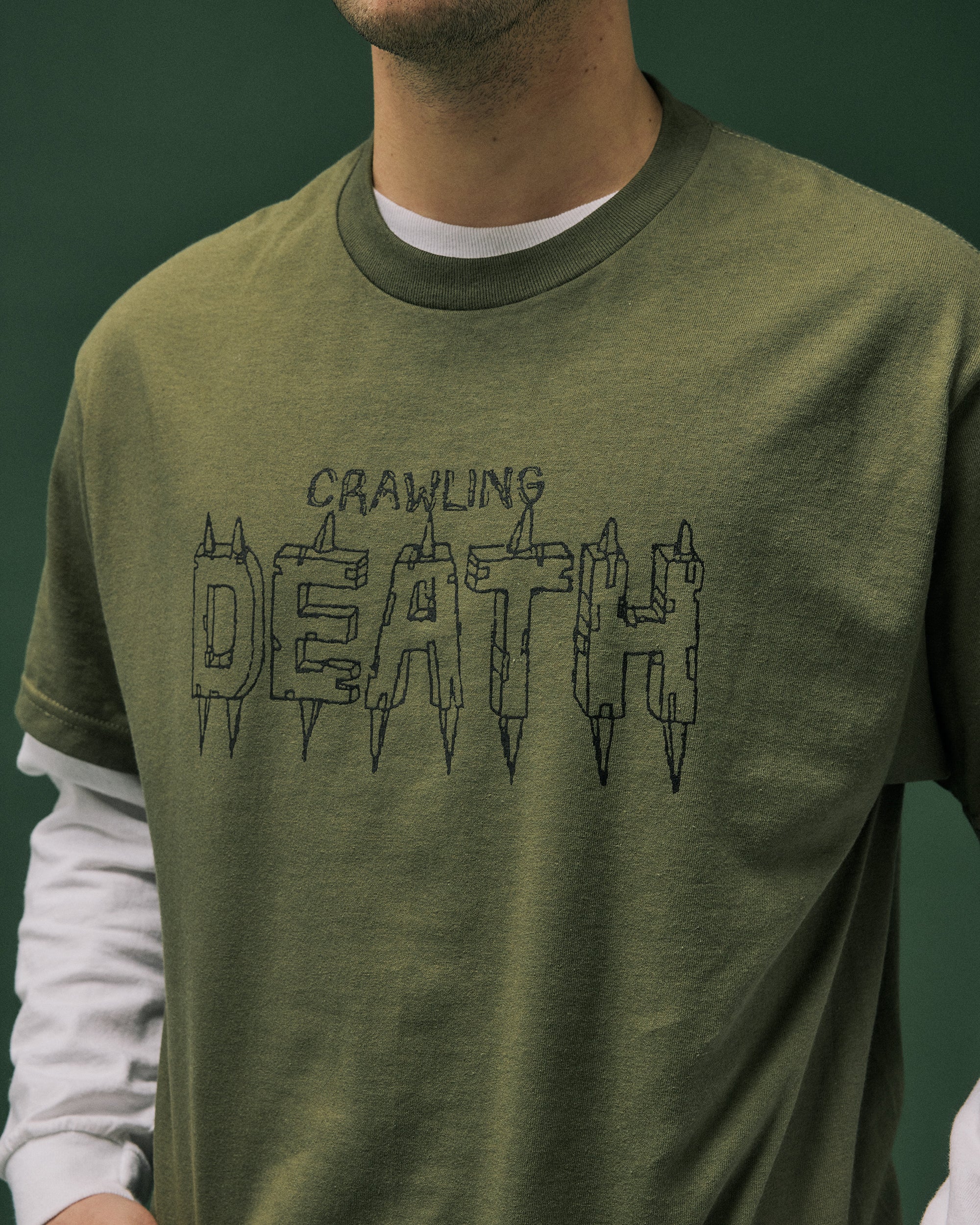 Death Spike T-Shirt | Army Green
