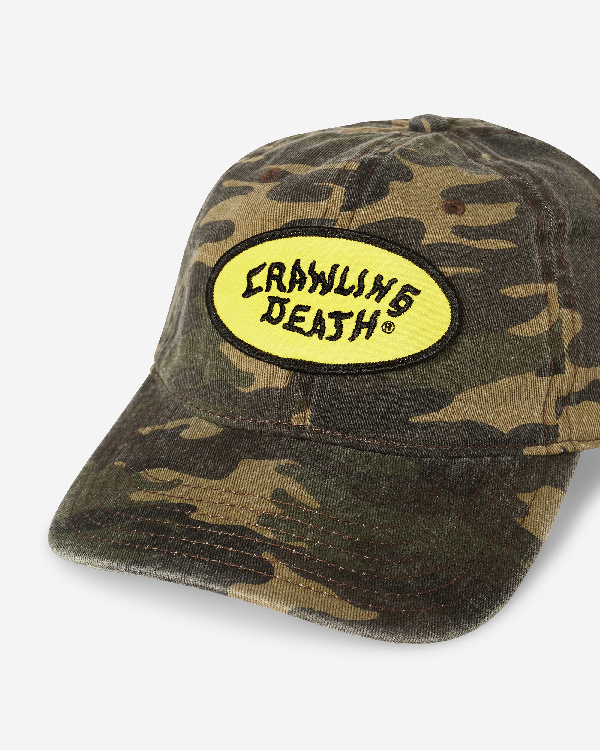 Washed Camo Patch Cap