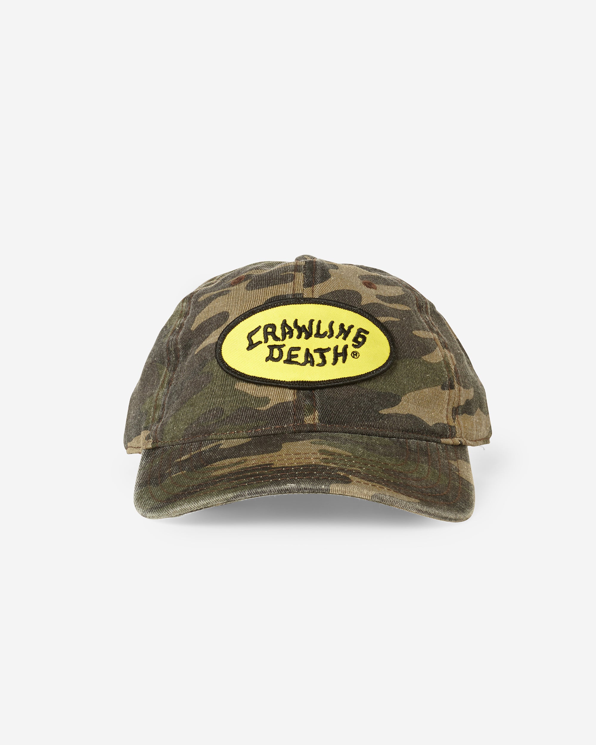 Washed Camo Patch Cap