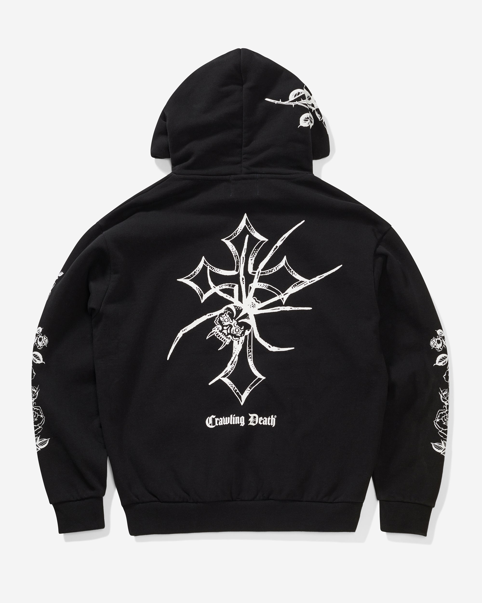 Spider Cross Heavy Hood | Black