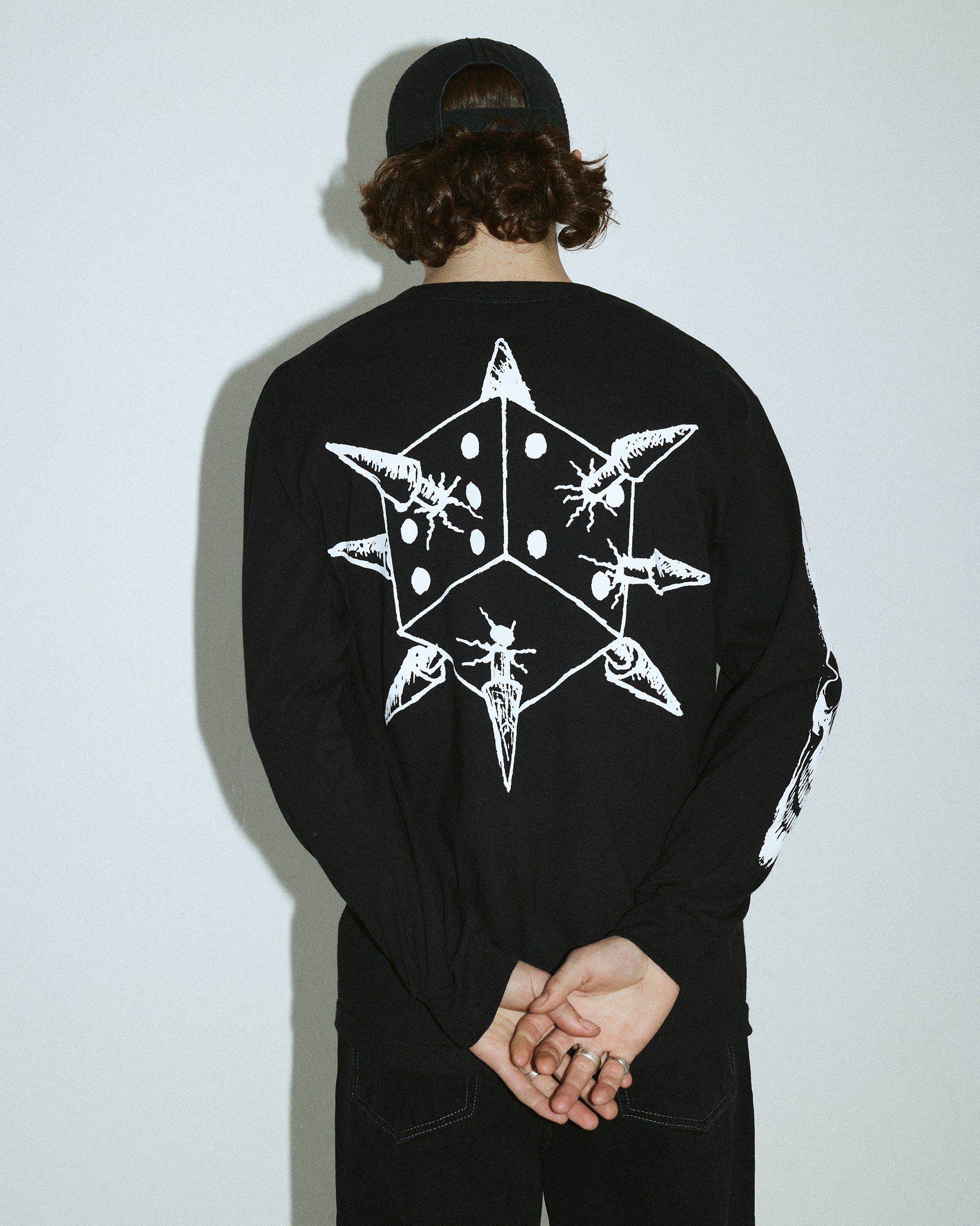 Spike Dice Longsleeve | Black