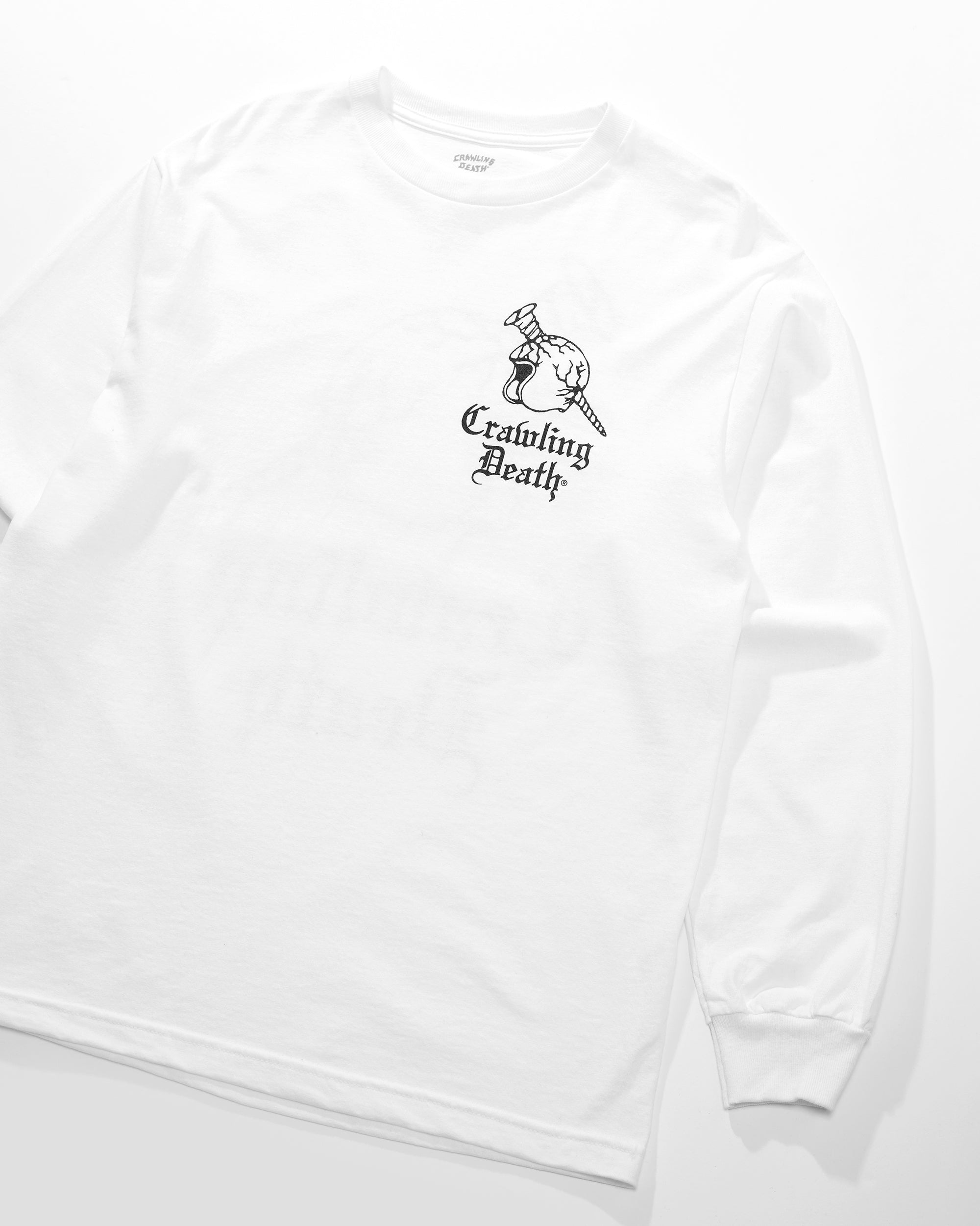 Helmet Screw Longsleeve | White