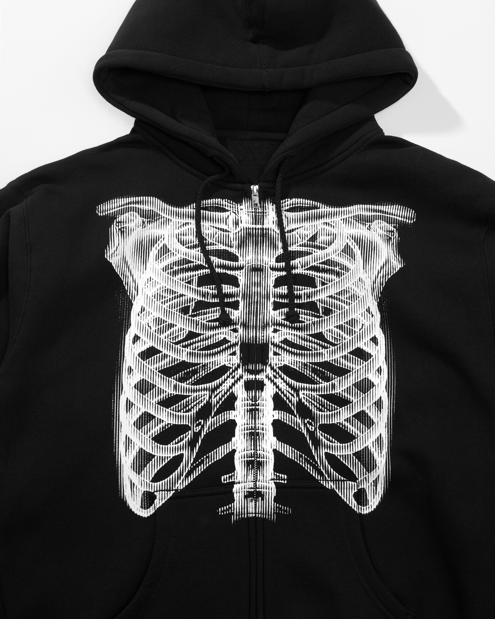 X-Ray Zip Hood | Black