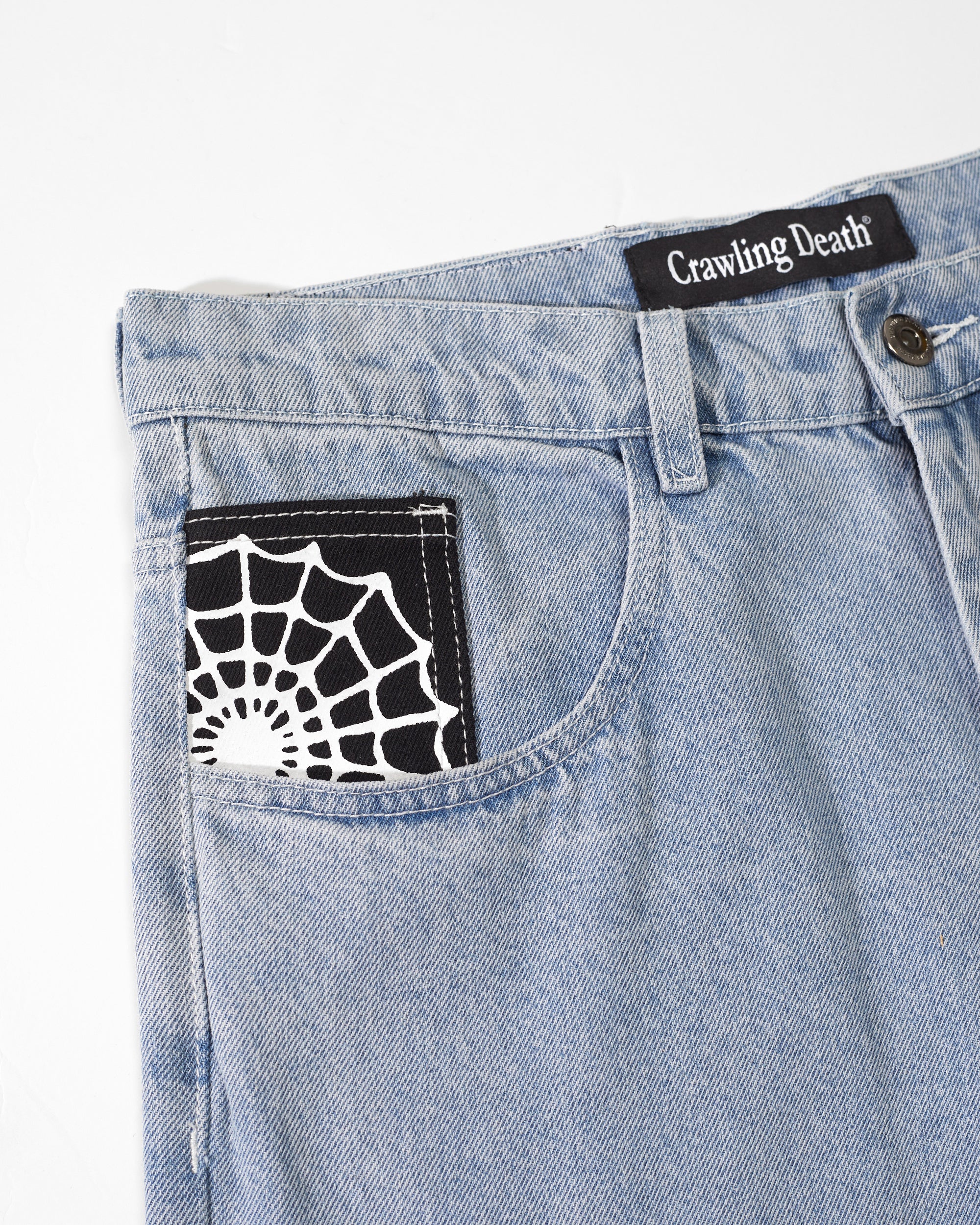 Web Denim Jeans Light Blue |