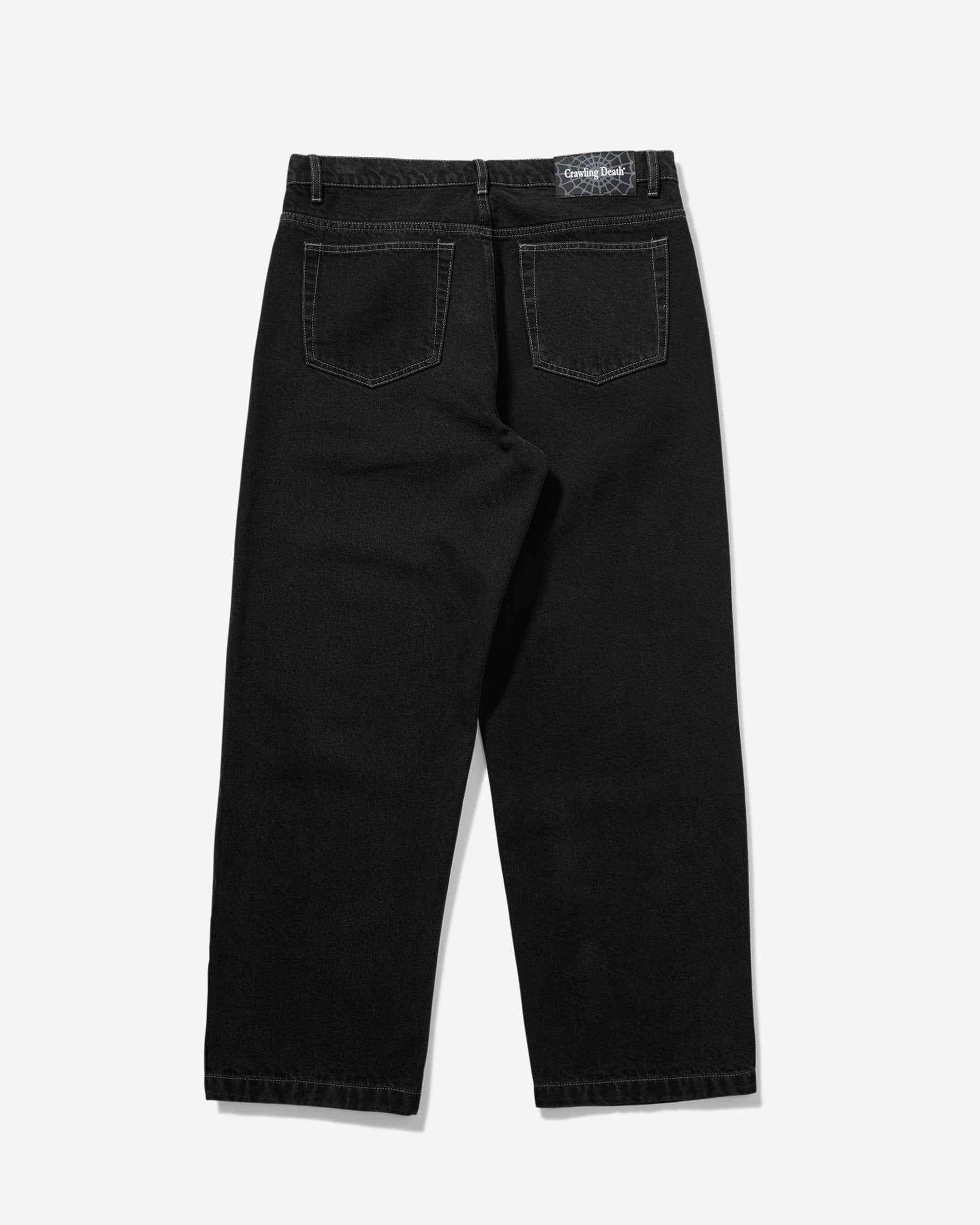Web Denim Jeans Washed Black