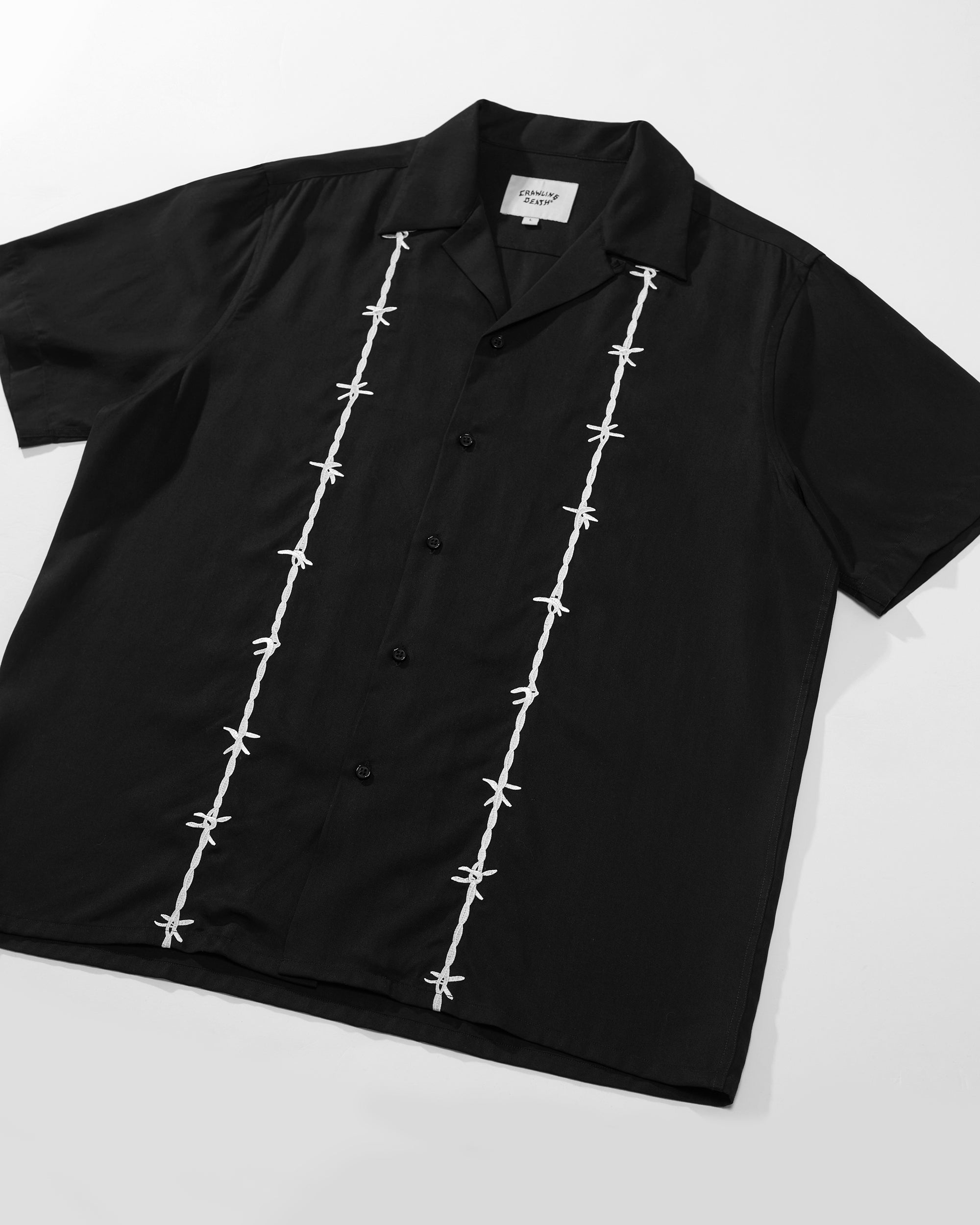 Embroidered Barbed Shirt