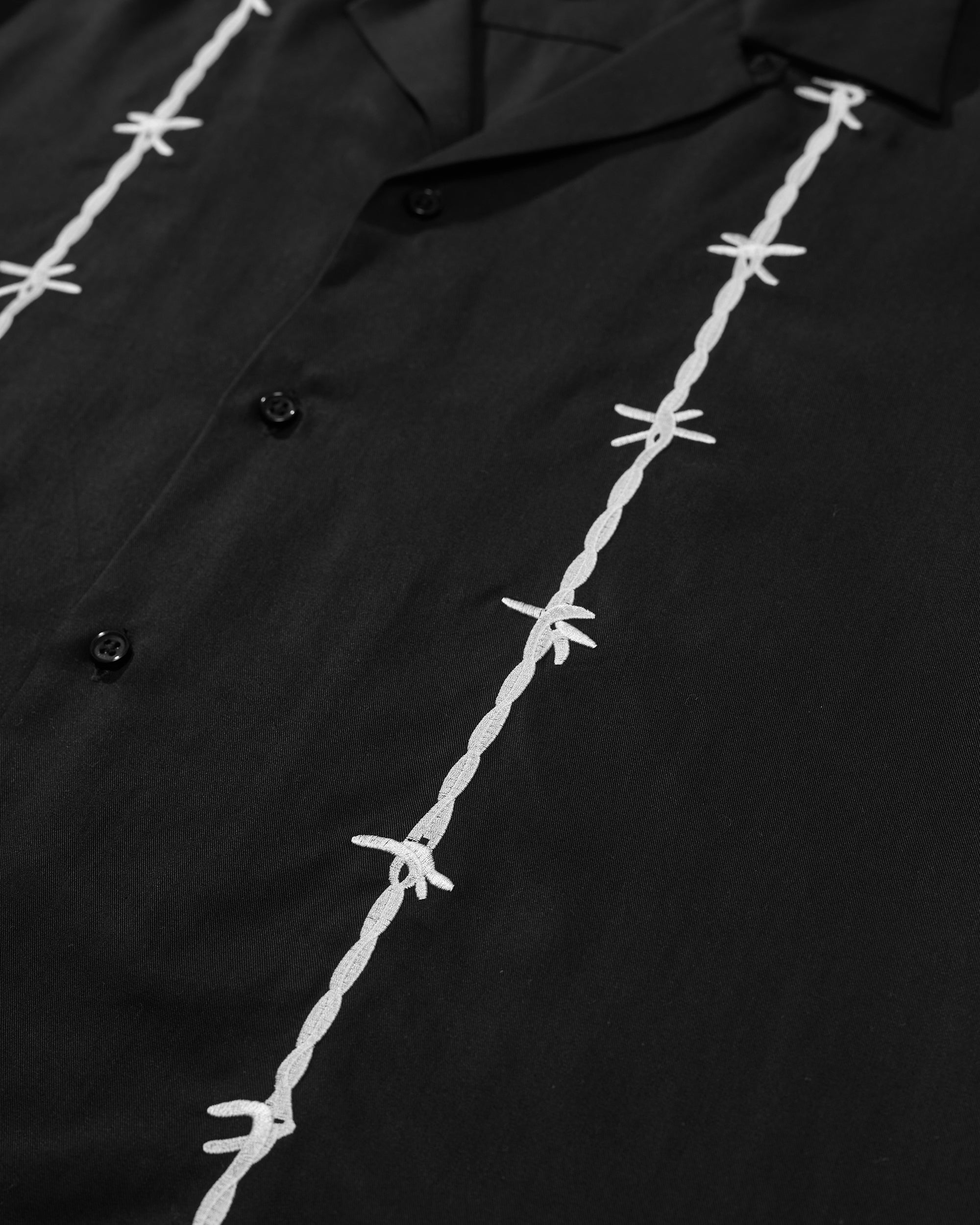 Embroidered Barbed Shirt