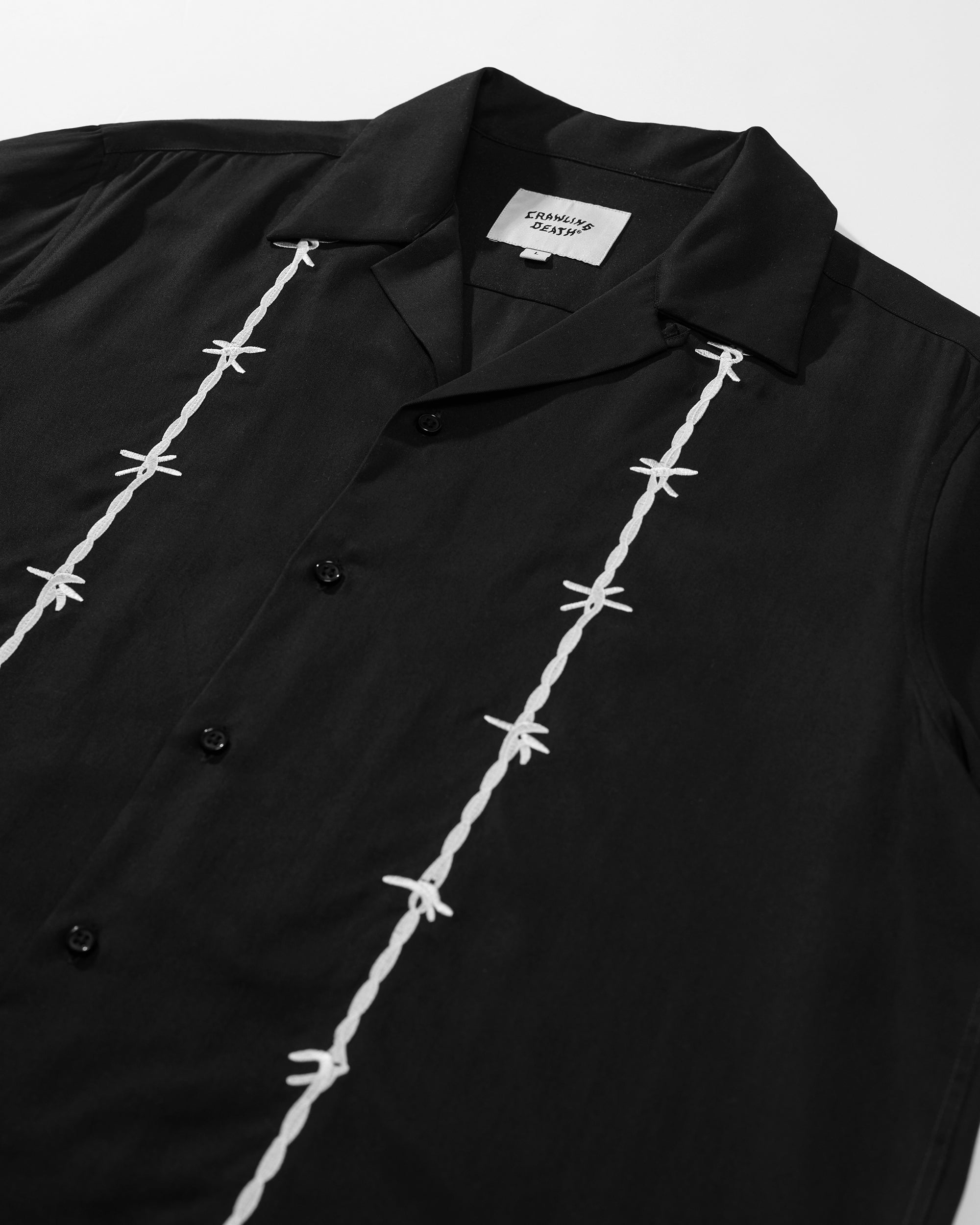 Embroidered Barbed Shirt