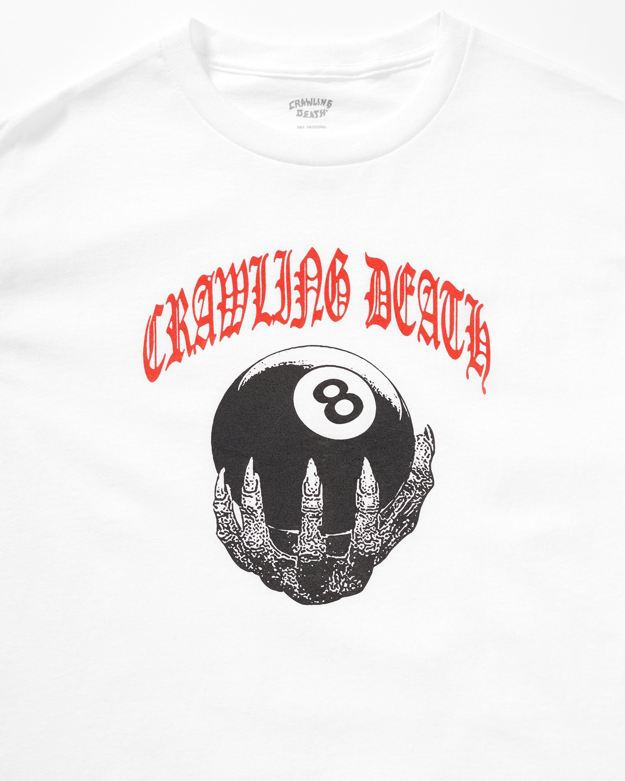 8 Ball Claw T-Shirt | White