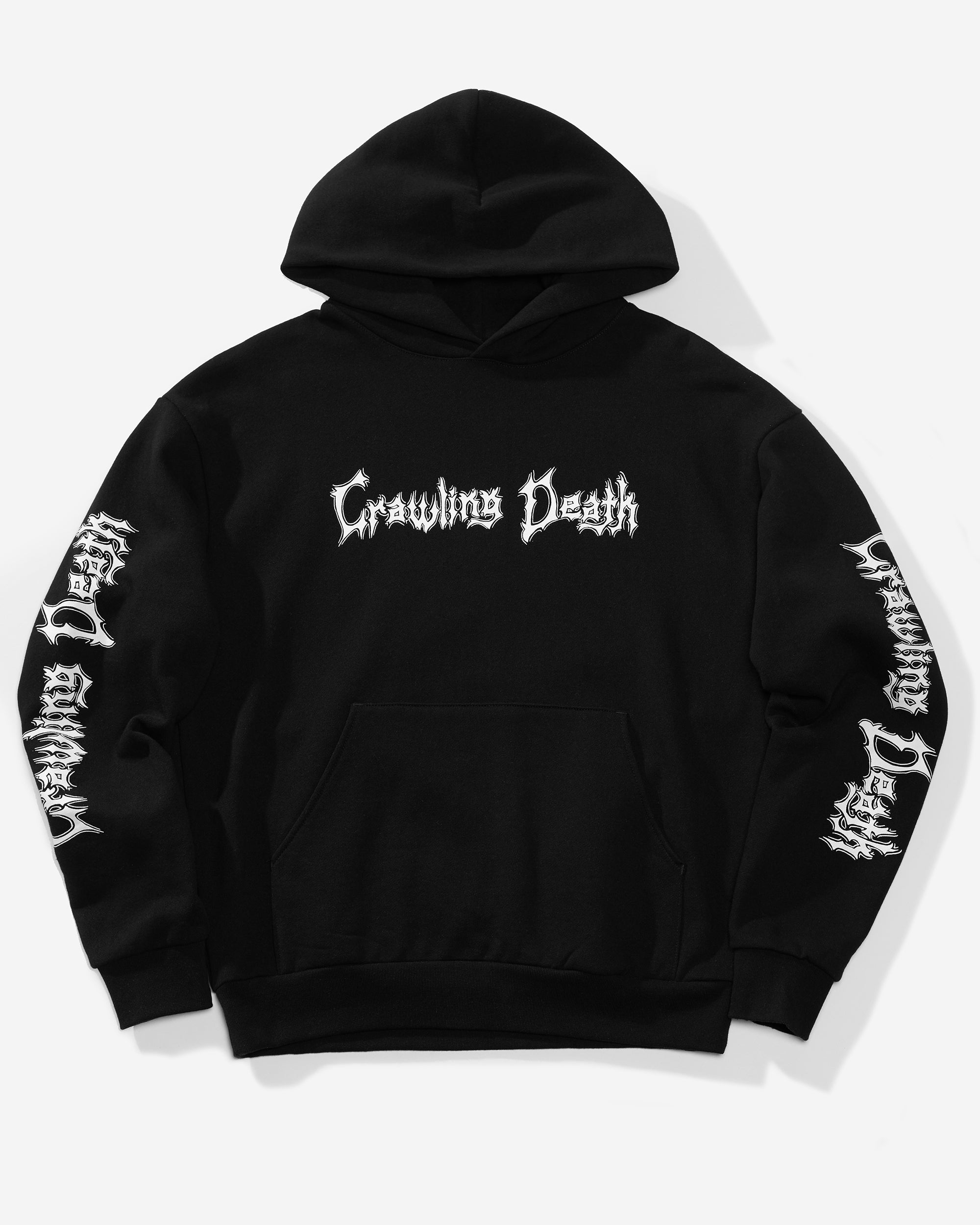 Death Rock Heavy Hood | Black