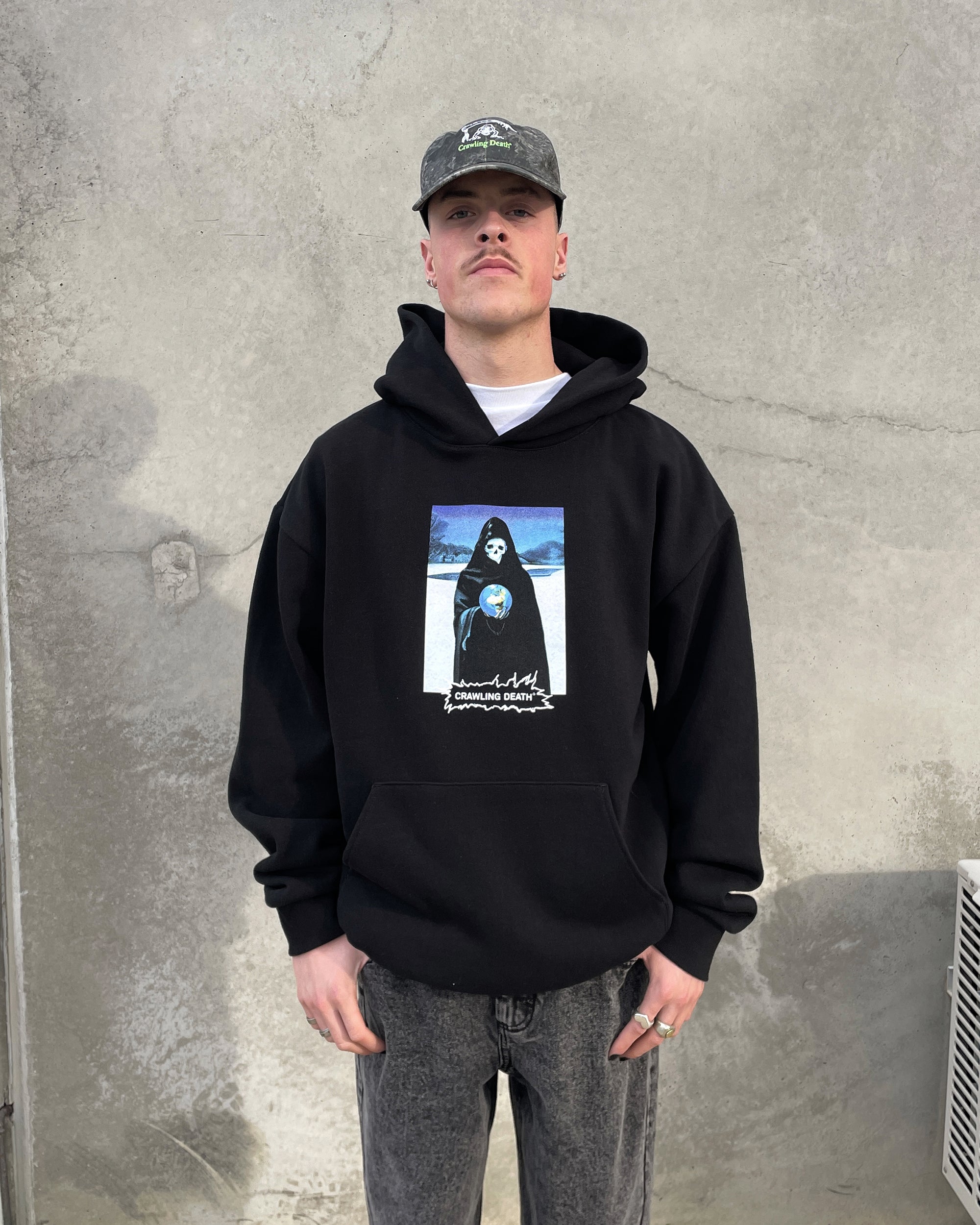 Cold World Heavy Hood | Black
