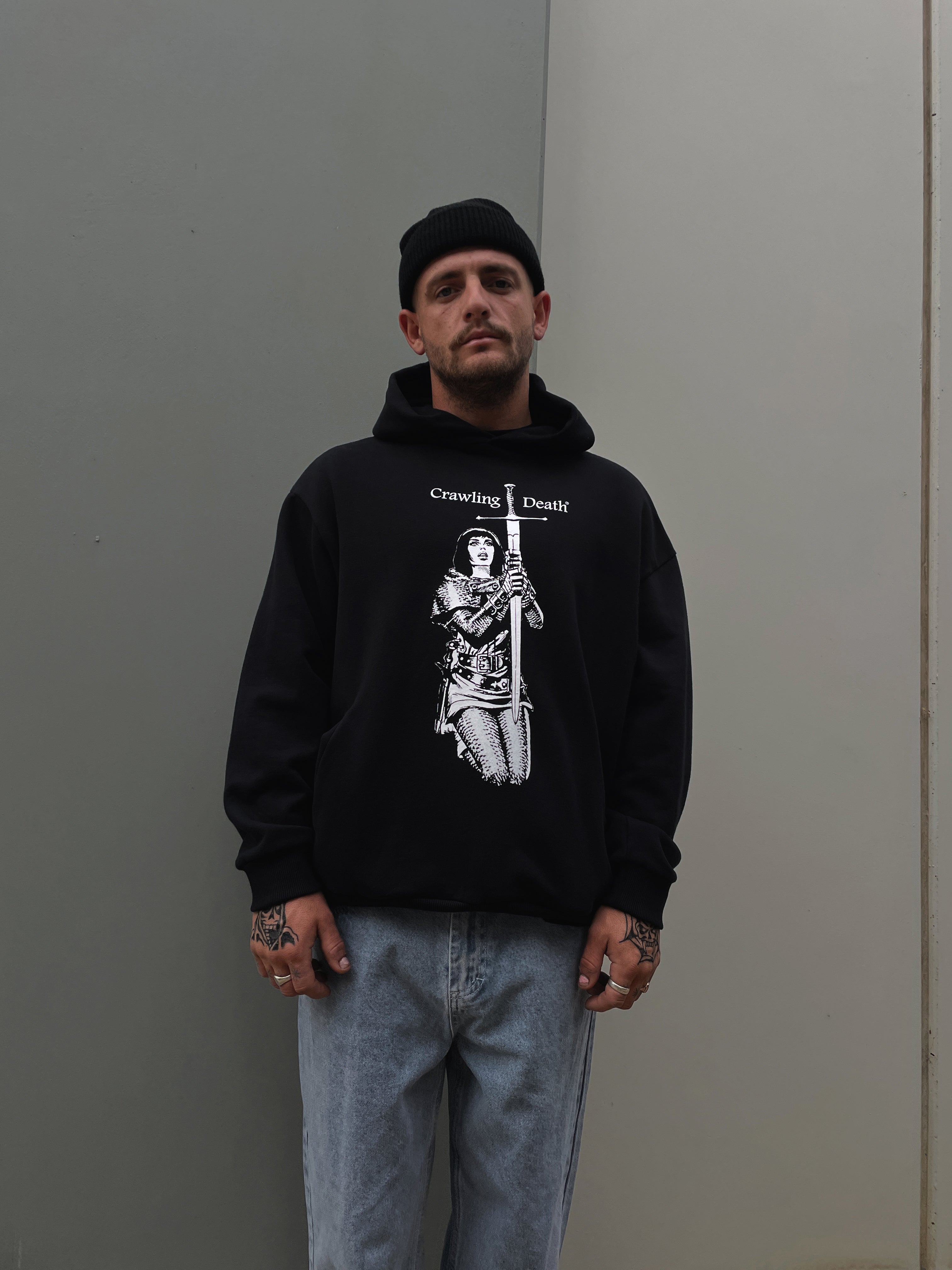 Sword Heavyweight Hood | Black