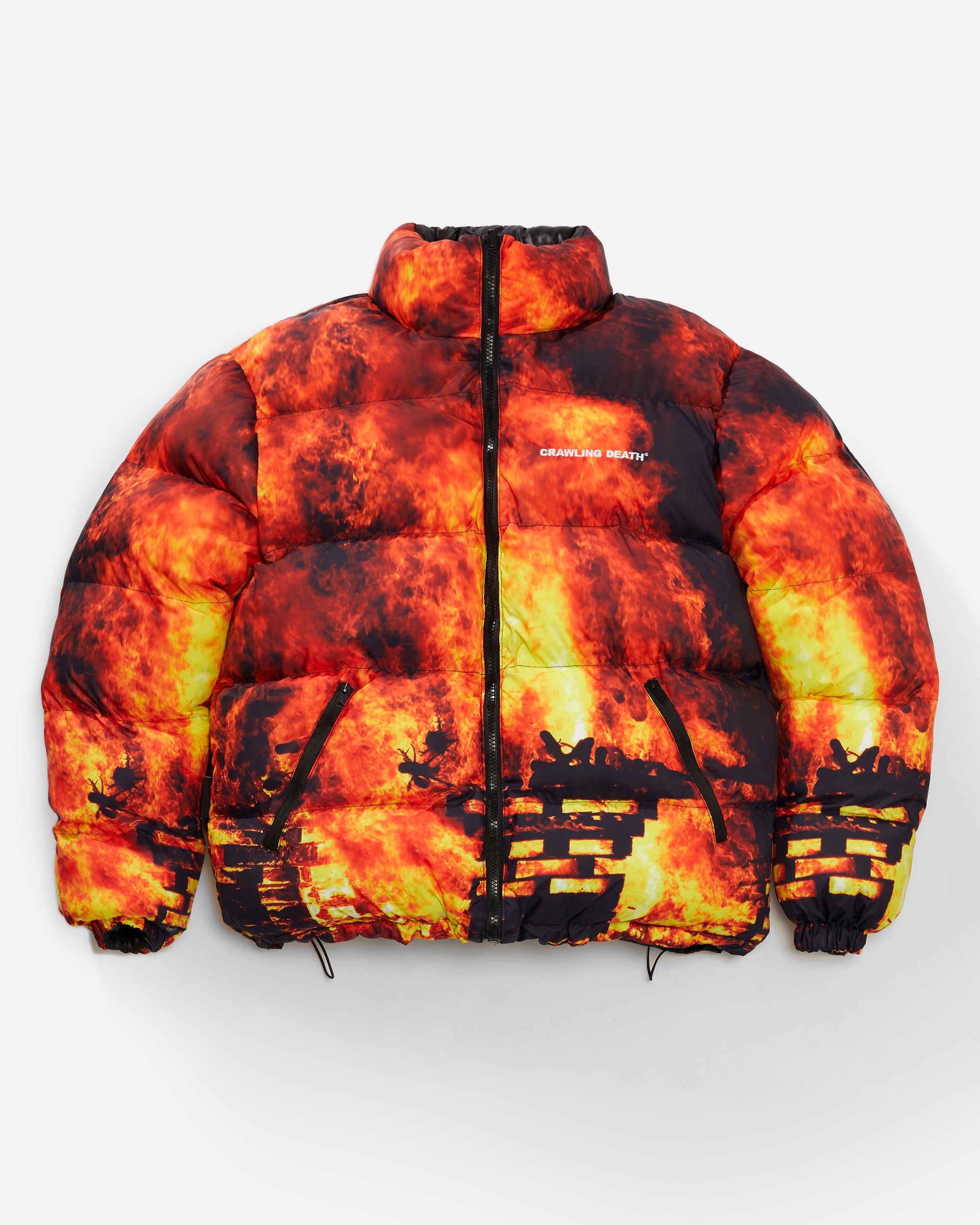 Flame Puffer Jacket