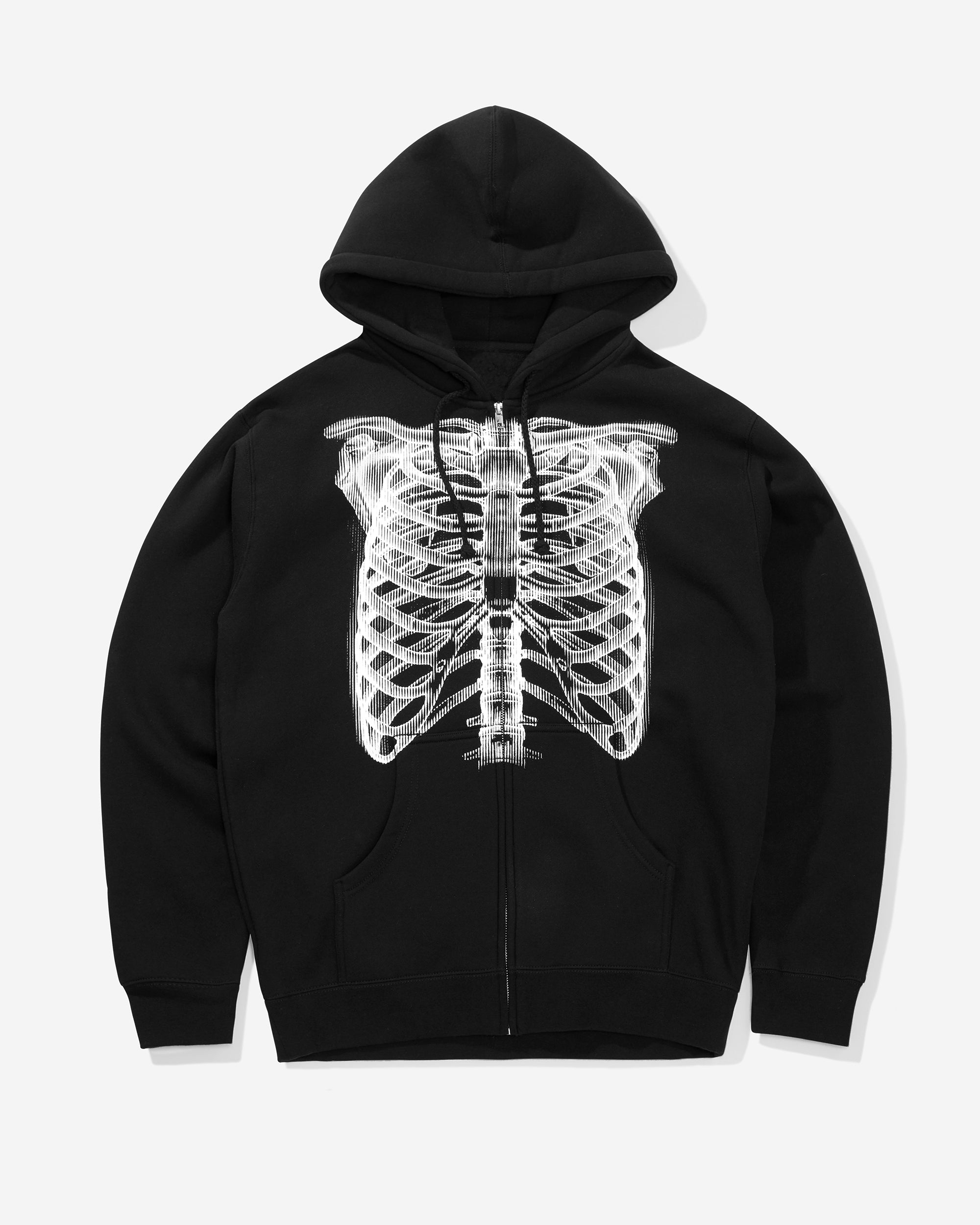 X-Ray Zip Hood | Black