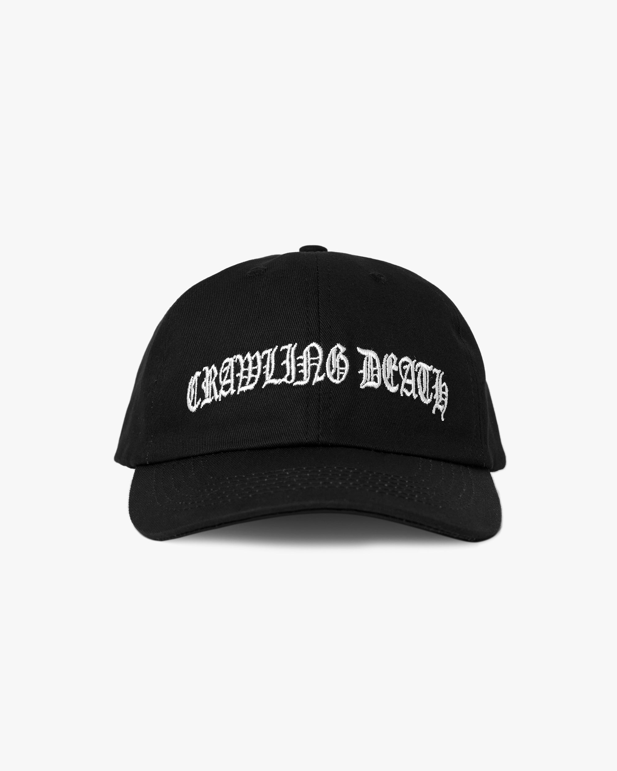 Curved Gothic Cap | Black