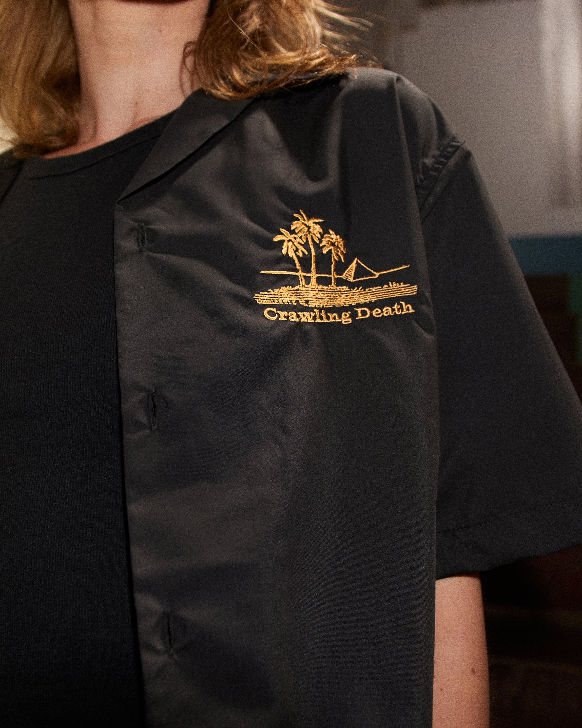 Palms Embroidered Shirt