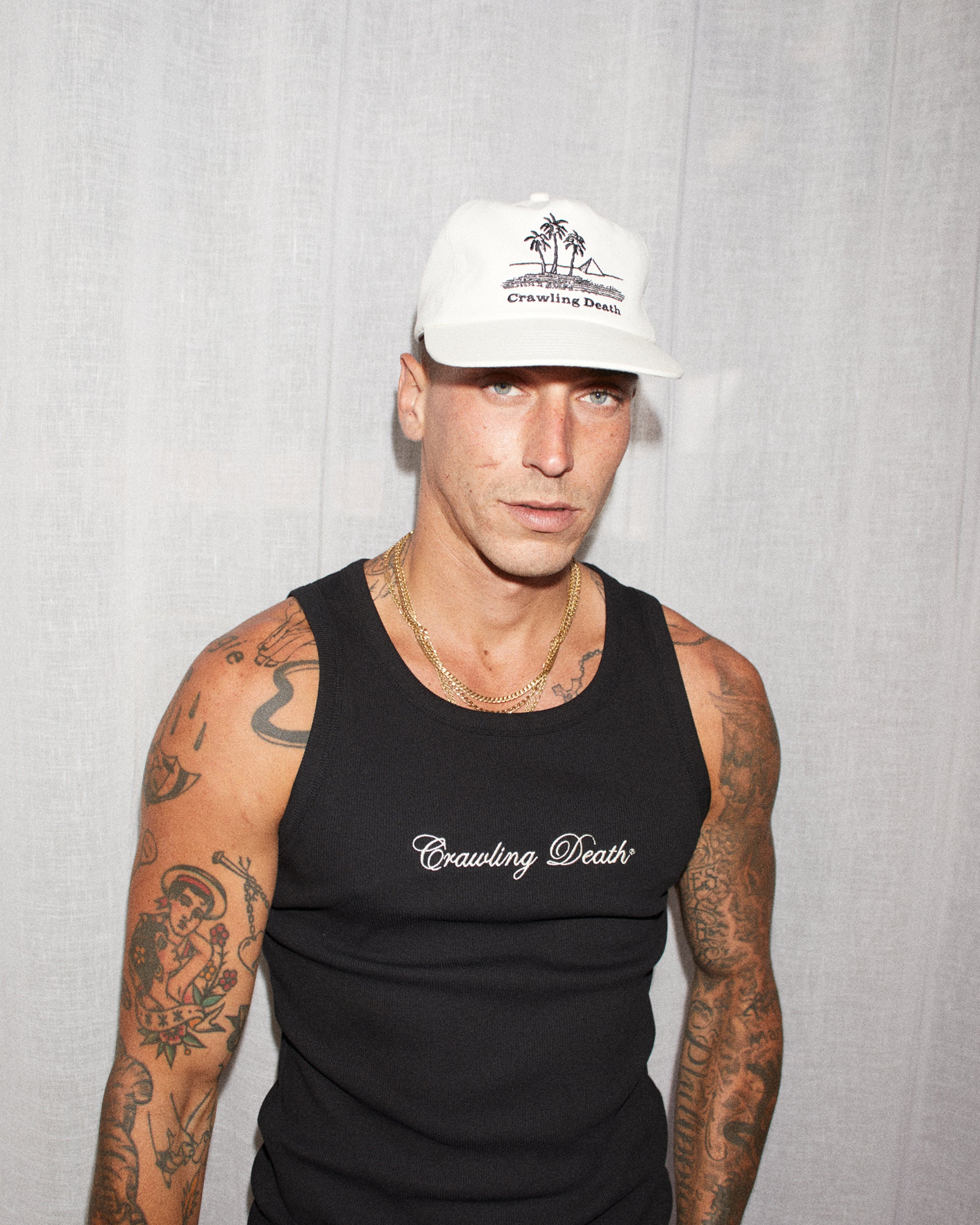 Script Singlet | Black