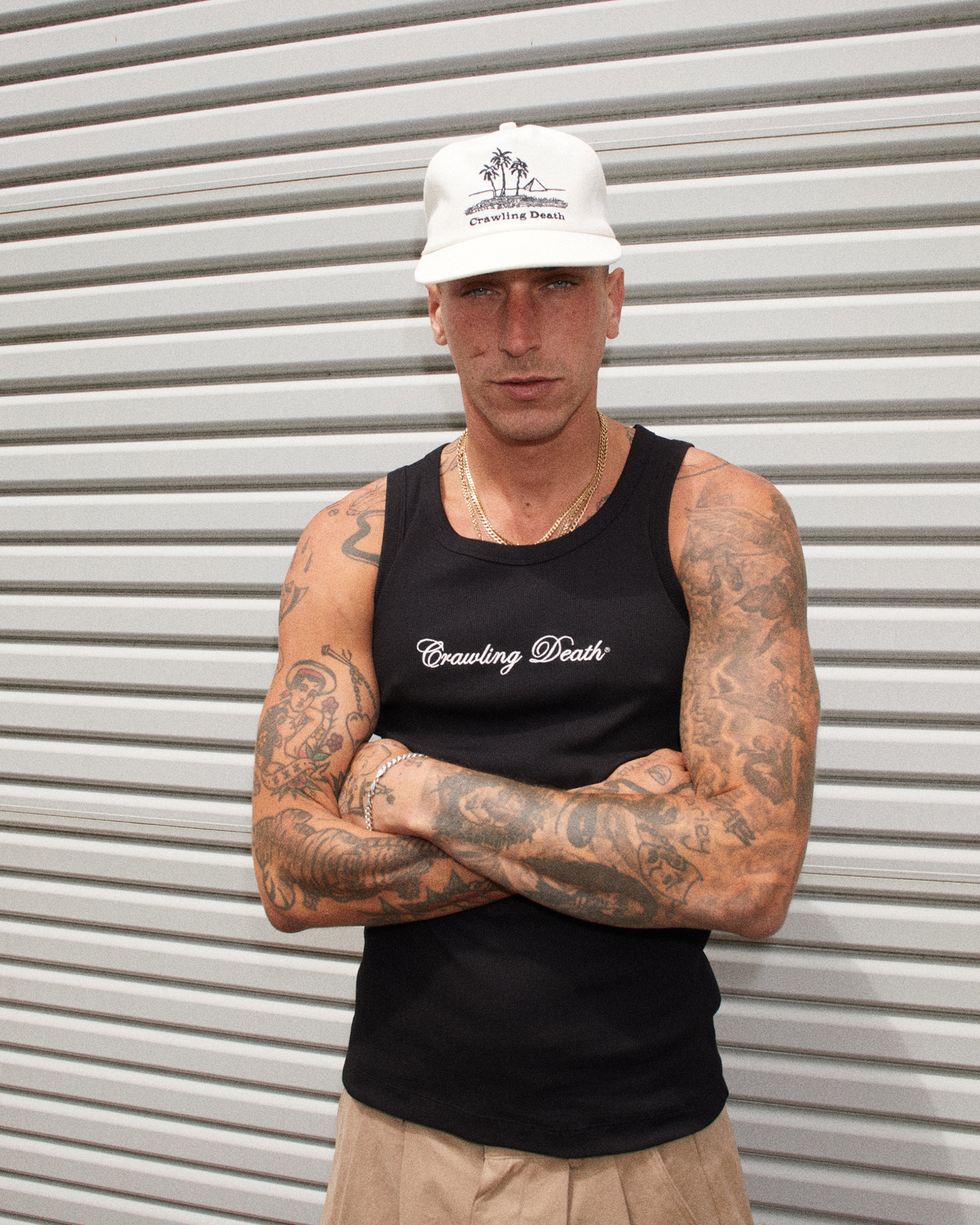 Script Singlet | Black