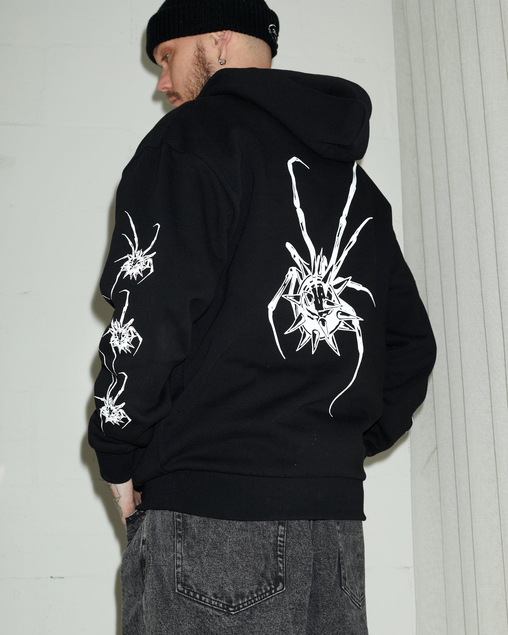 Spike Spider Heavy Hood | Black