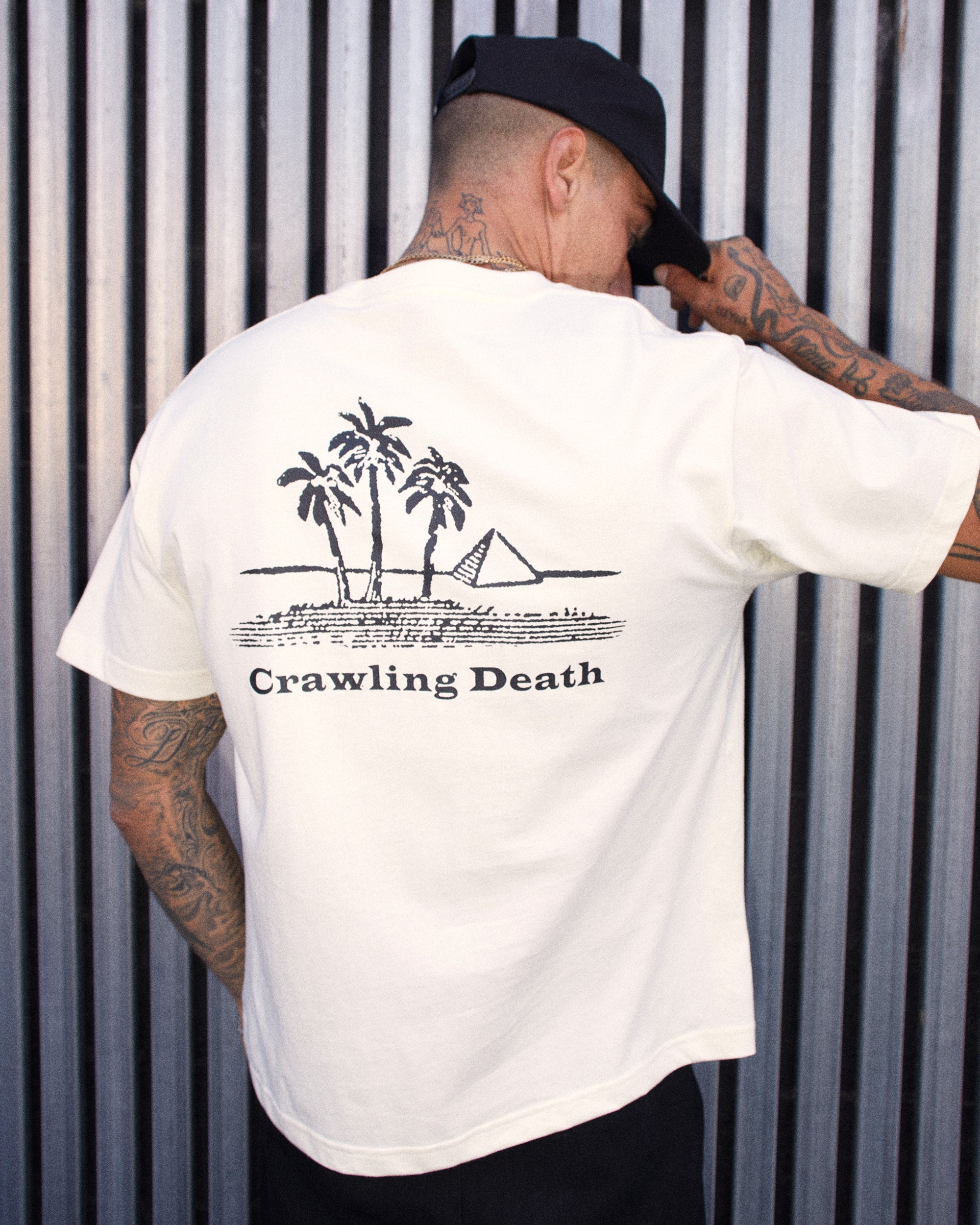 Palms Pocket T-Shirt | Off-White