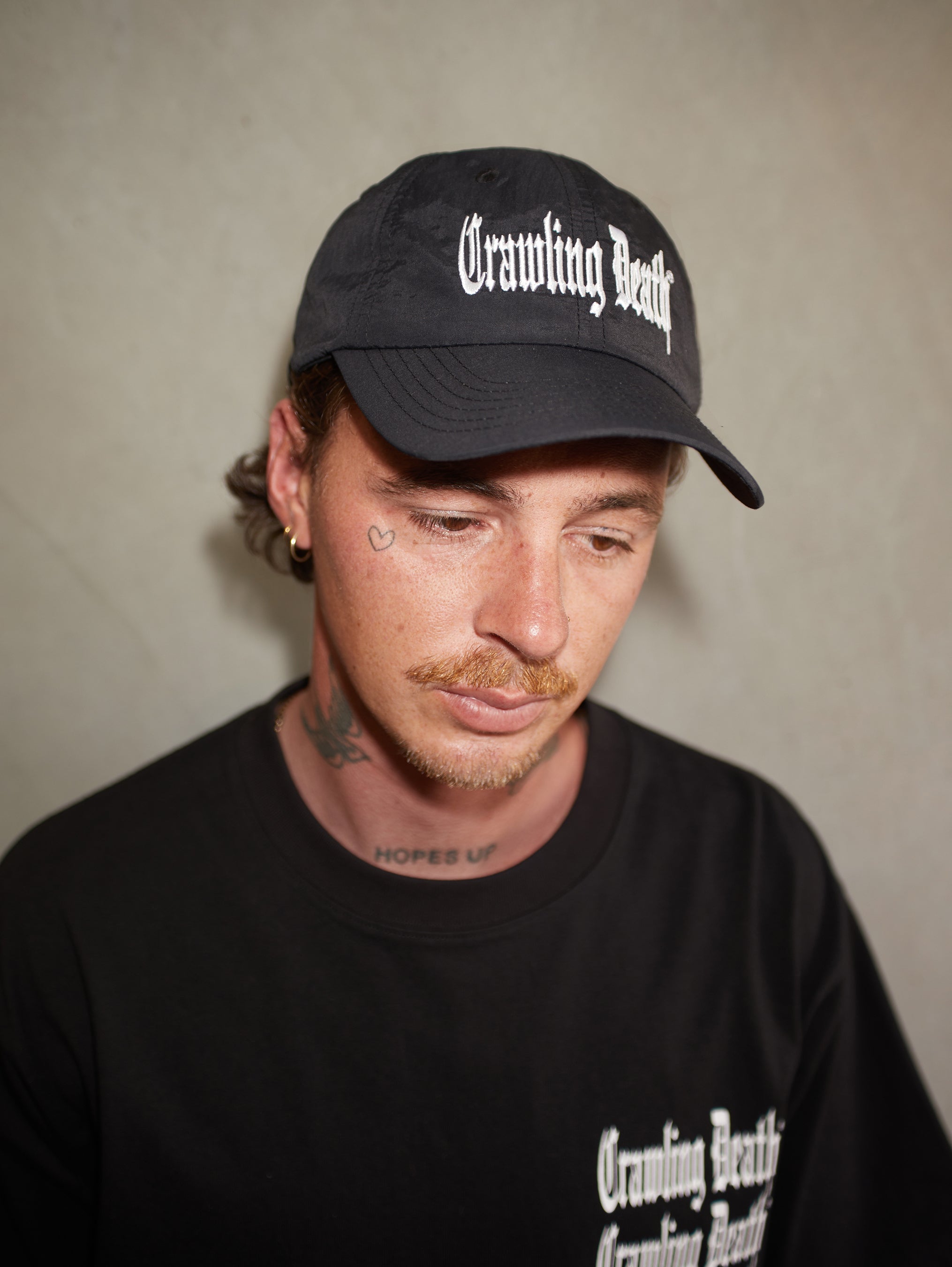 Stretch Gothic Nylon Cap