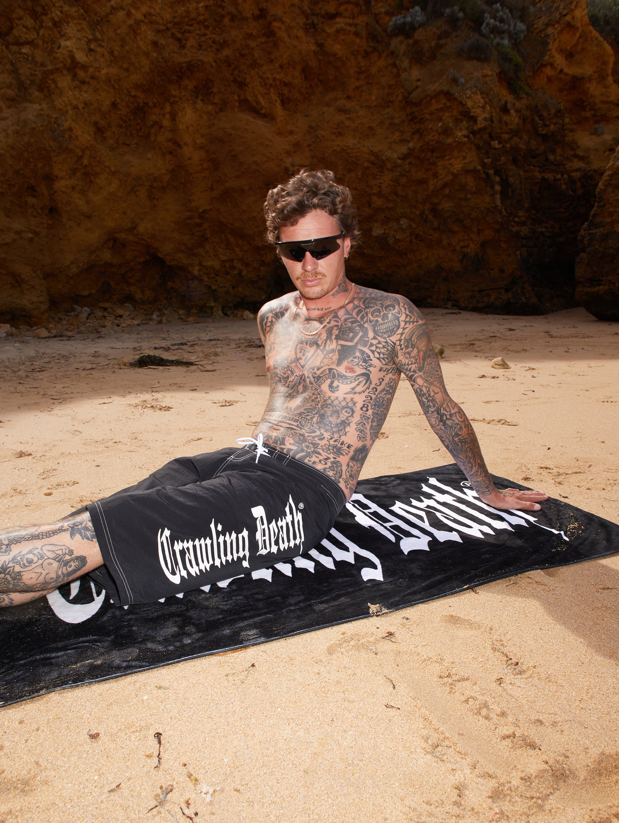 Stretch Gothic Beach Towel