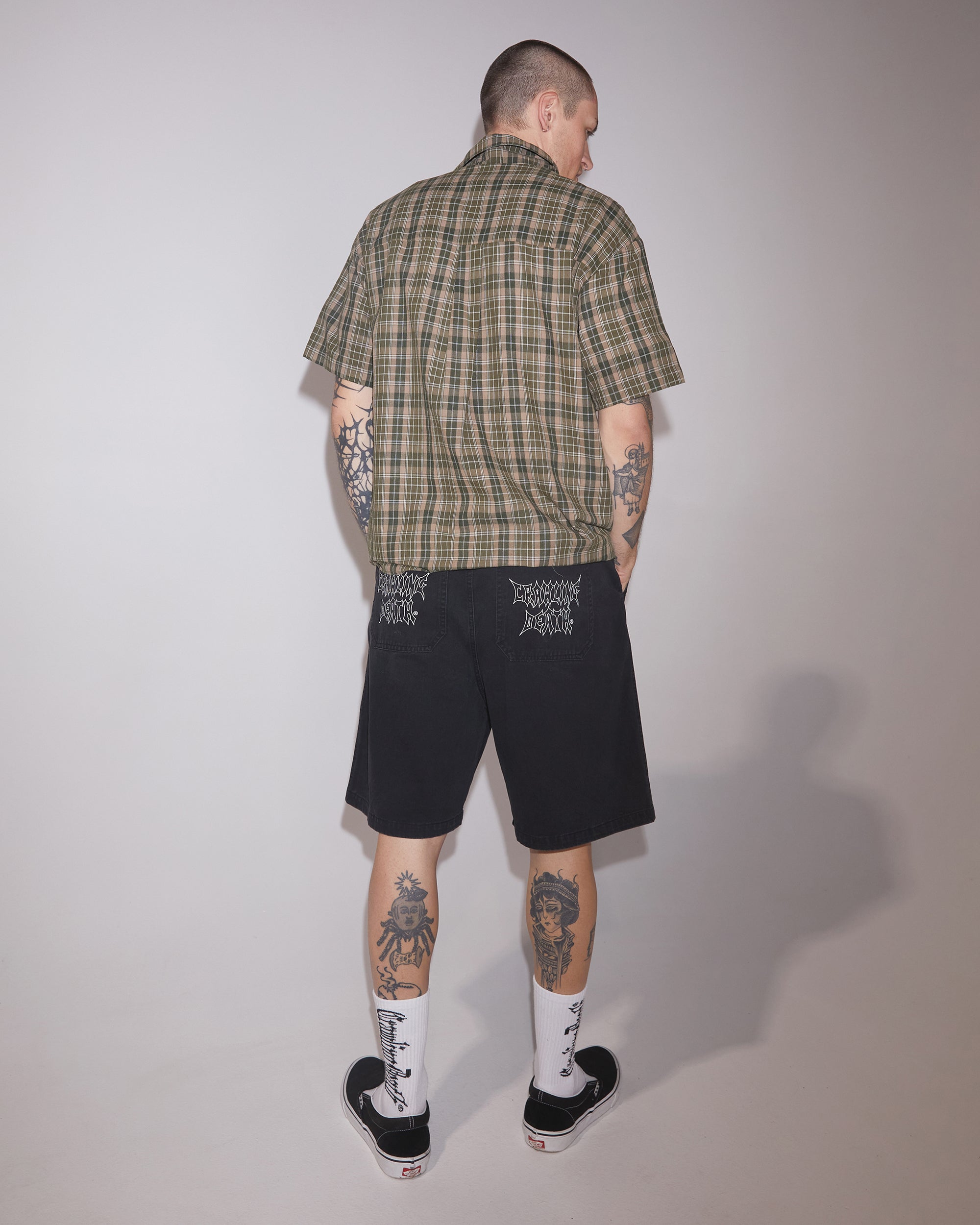 Work Shorts | Washed Black