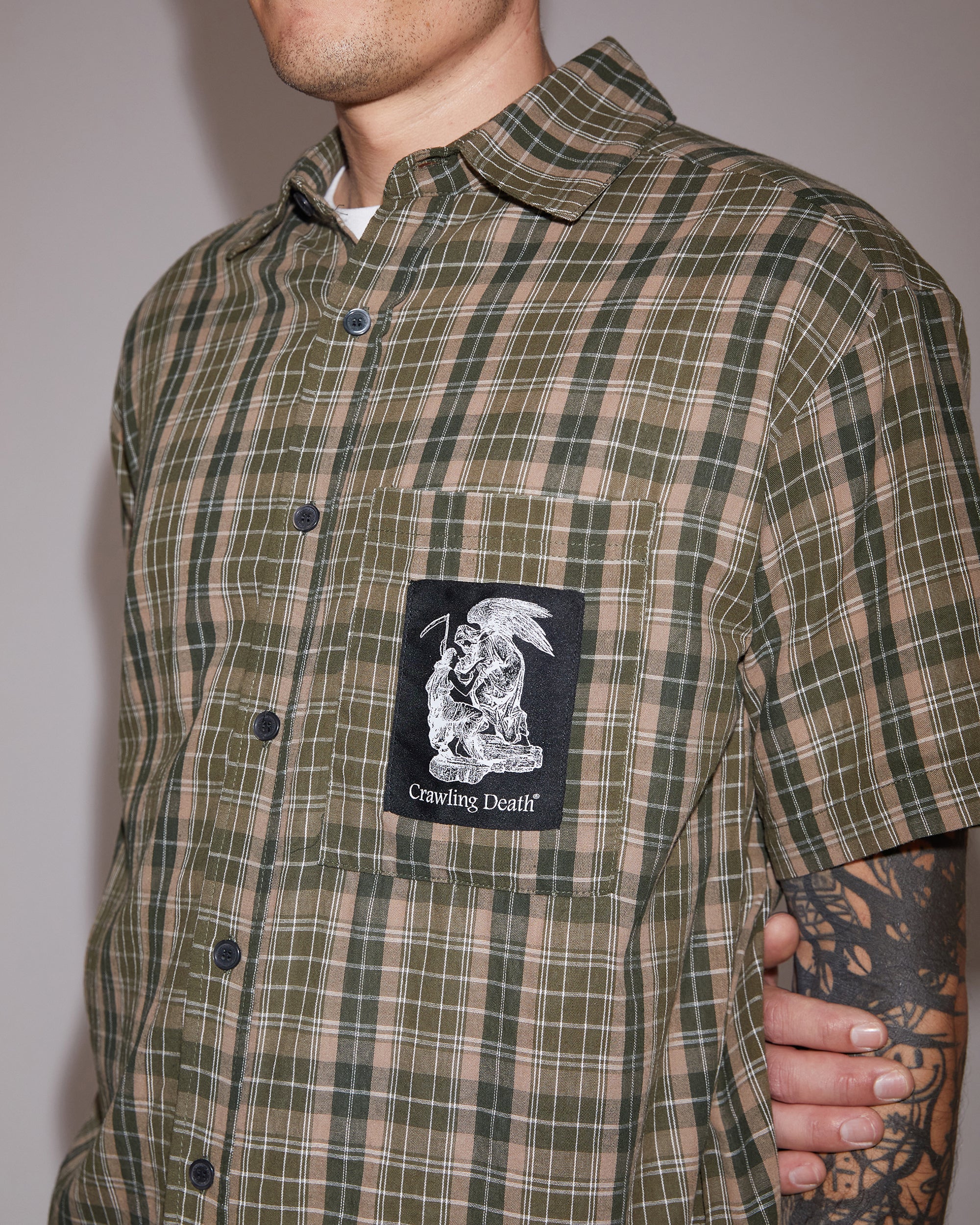 Azreal Check Shirt